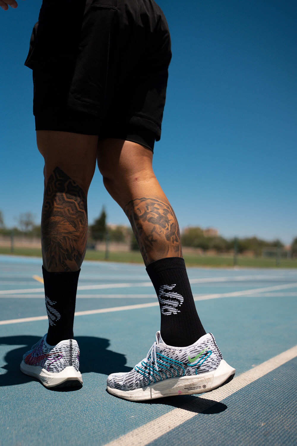 Motion Logo Socks (2 Pack) - Black