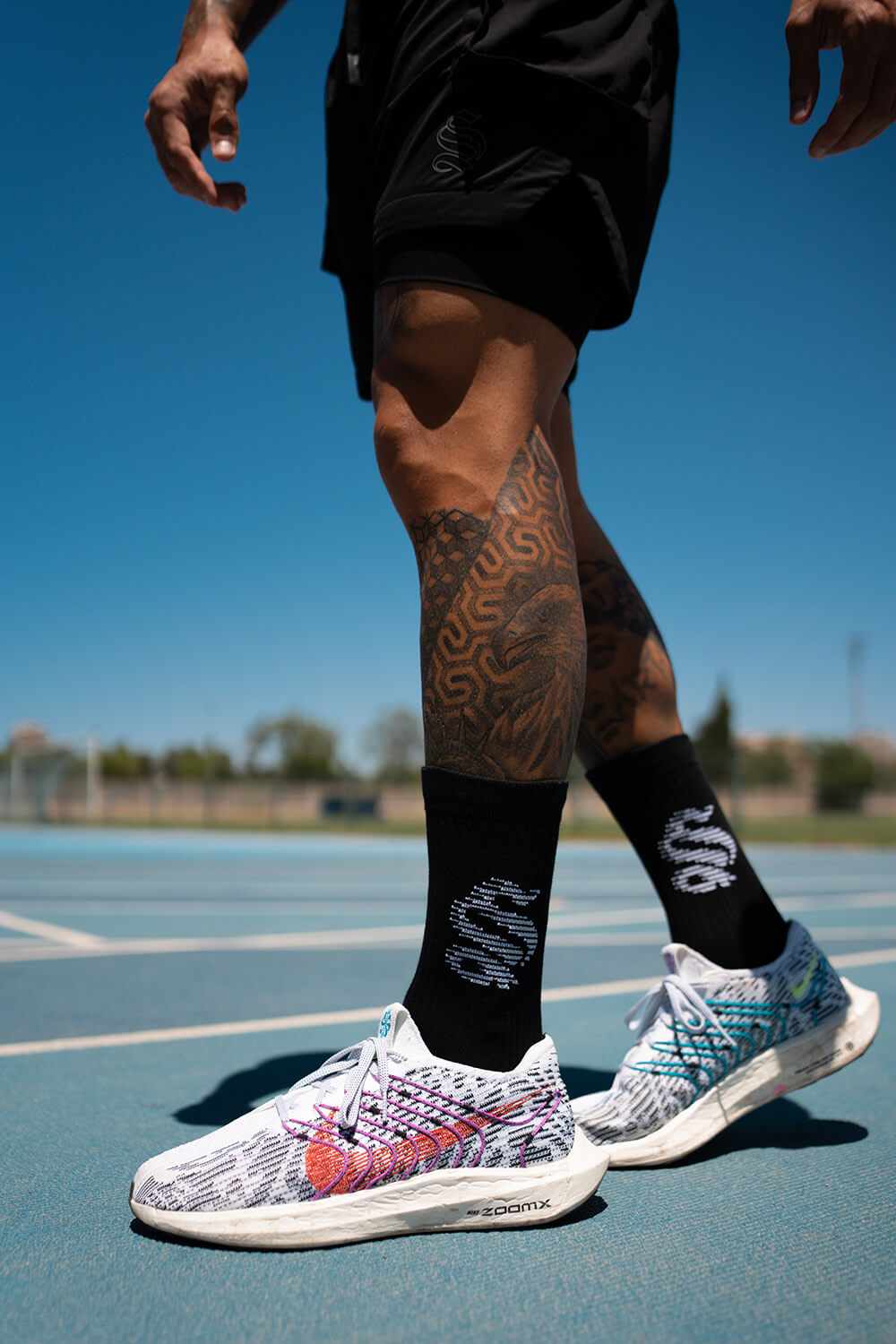 Motion Logo Socks (2 Pack) - Black