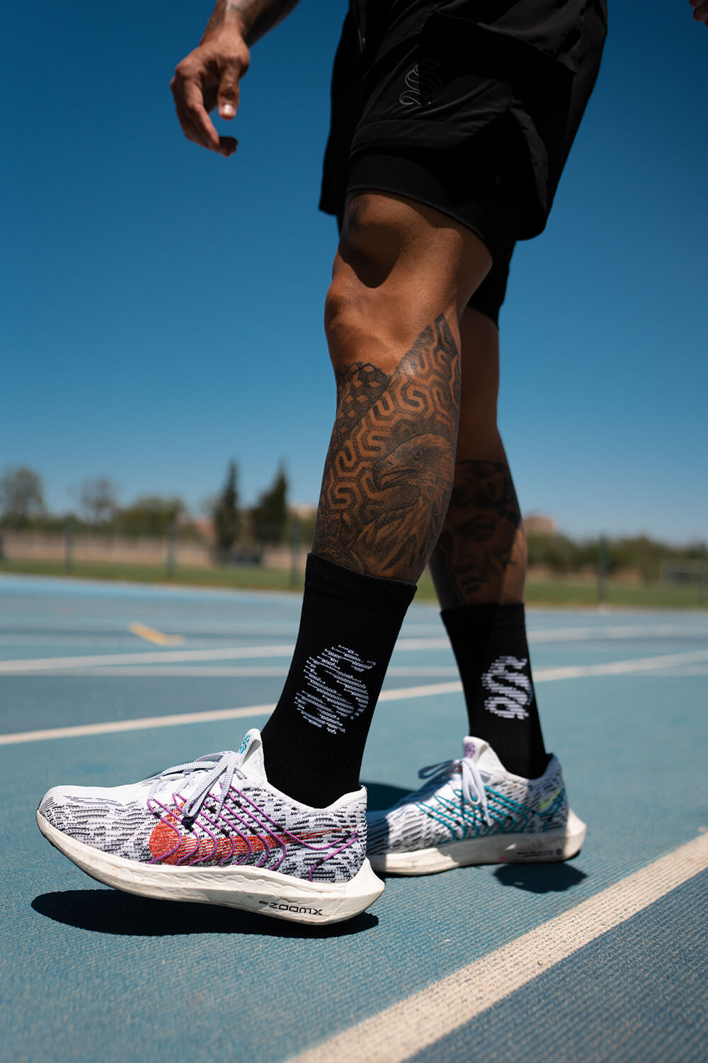 Motion Logo Socks (2 Pack) - Black