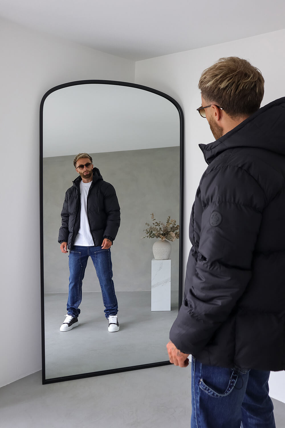 Raptor Tech Puffer Jacket - Black