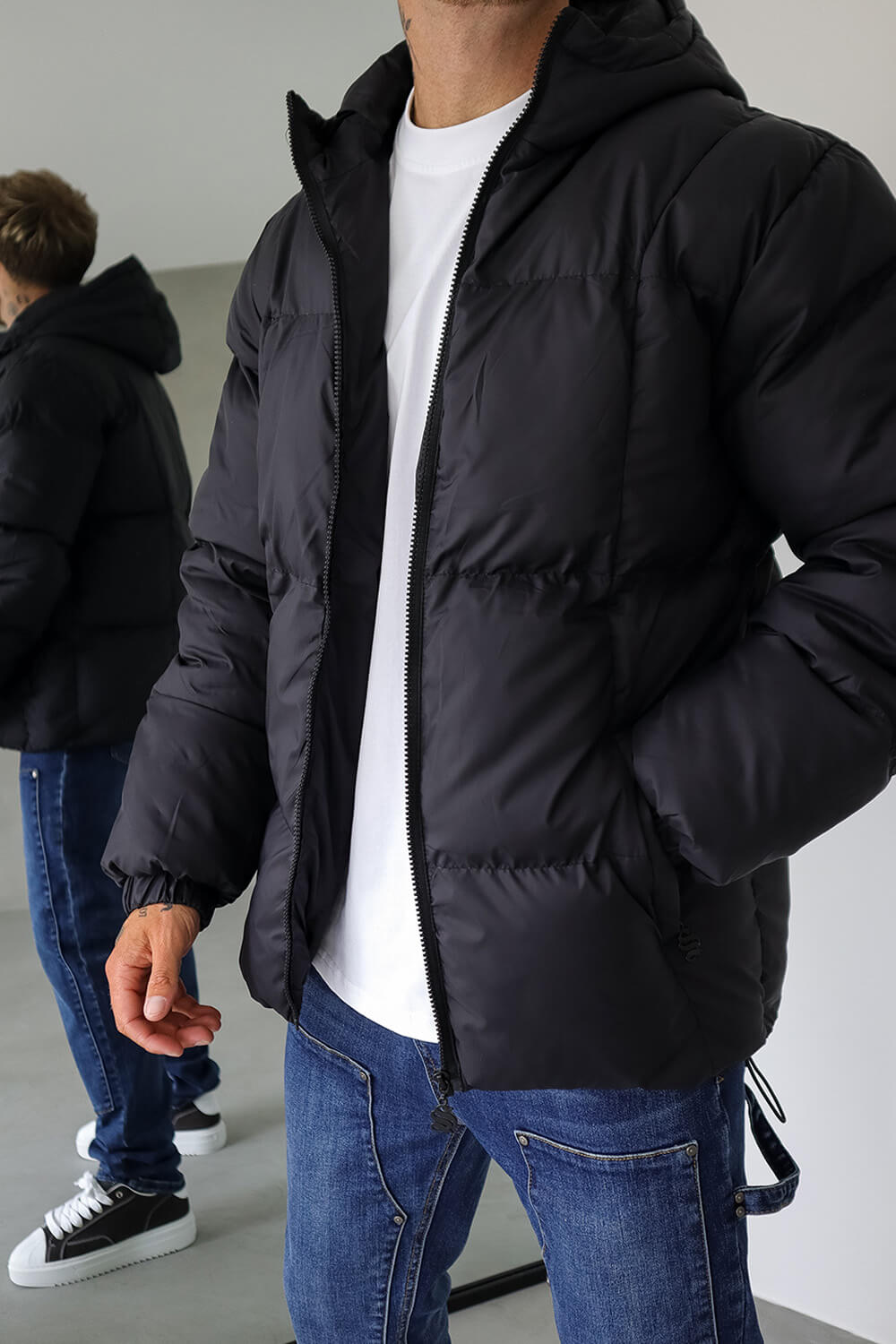 Raptor Tech Puffer Jacket - Black