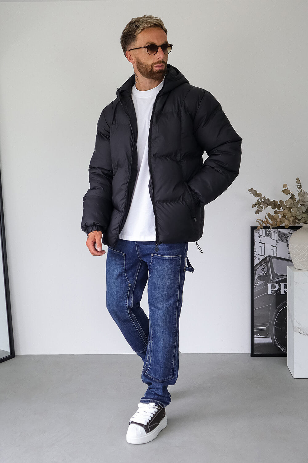 Raptor Tech Puffer Jacket - Black