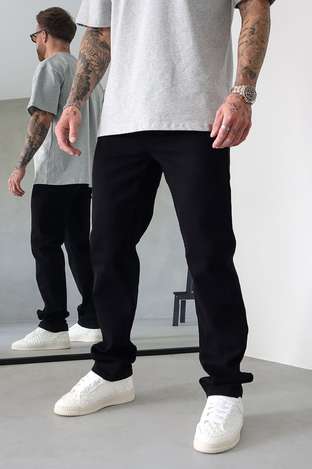 Regular Fit Jeans - Black