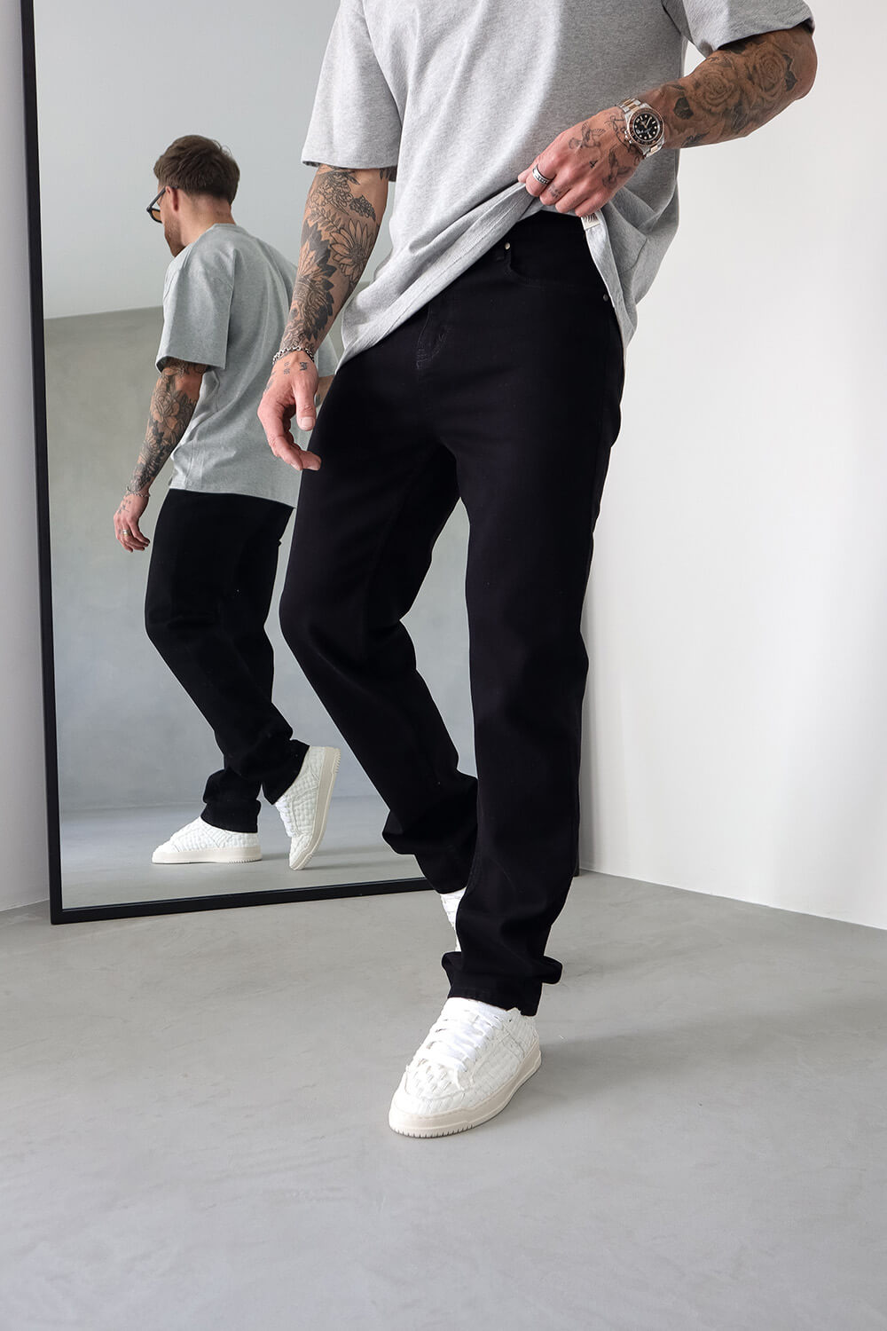 Regular Fit Jeans - Black