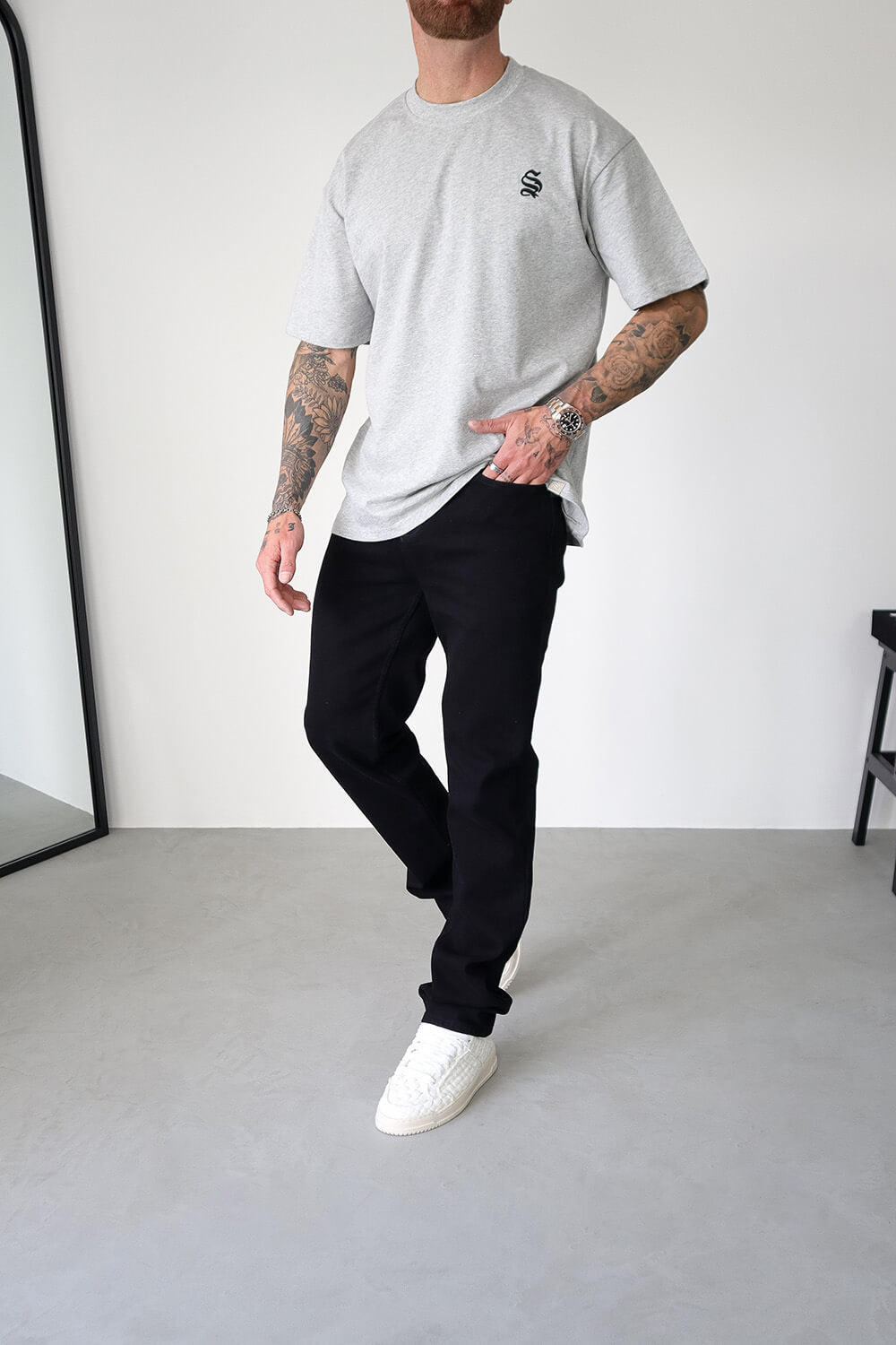 Regular Fit Jeans - Black