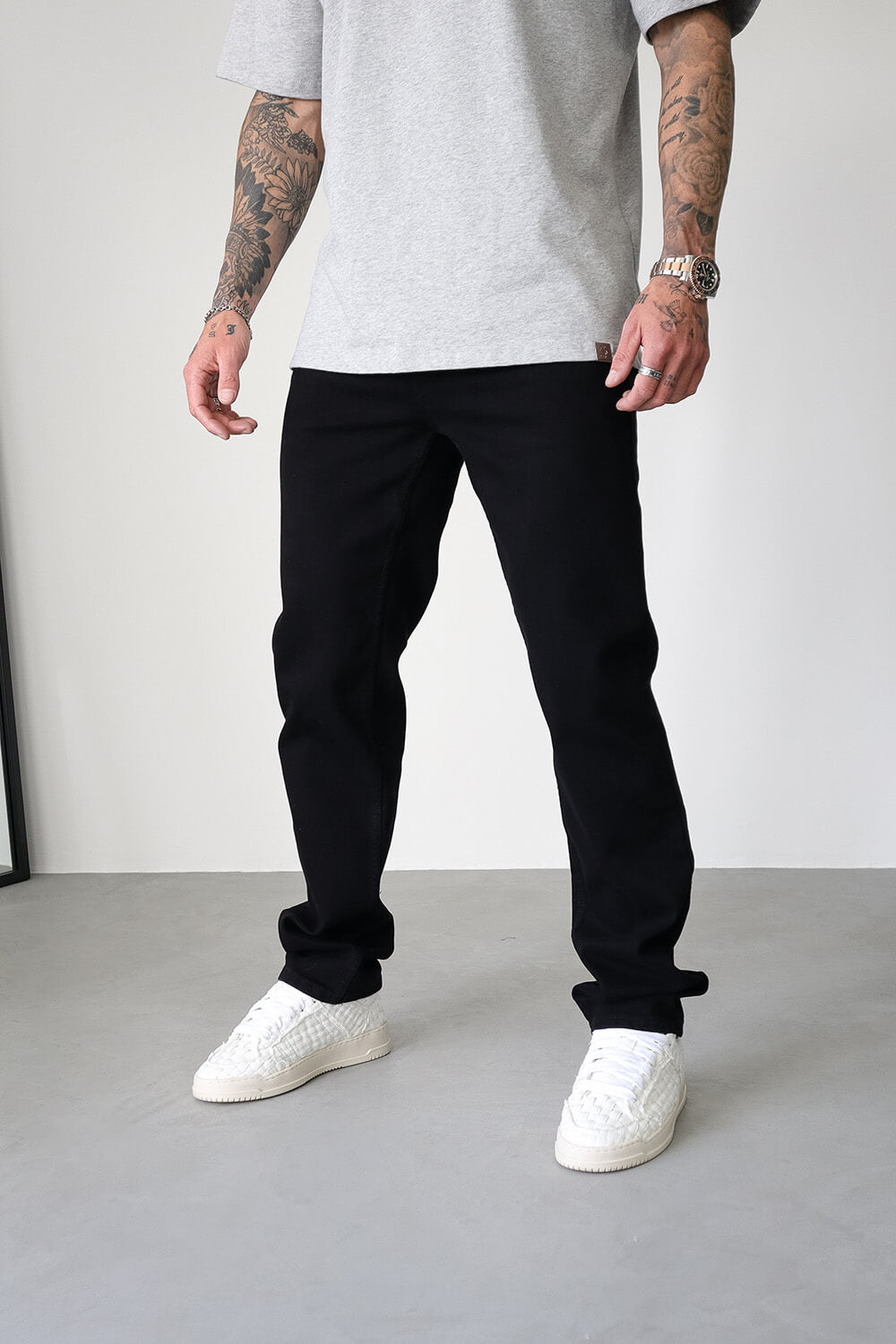 Regular Fit Jeans - Black