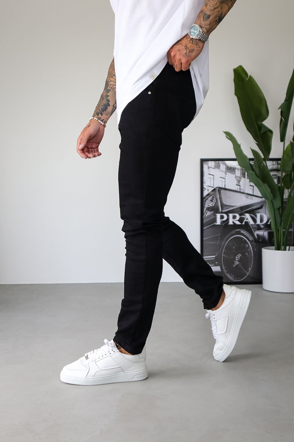 Slim Fit Jeans - Black