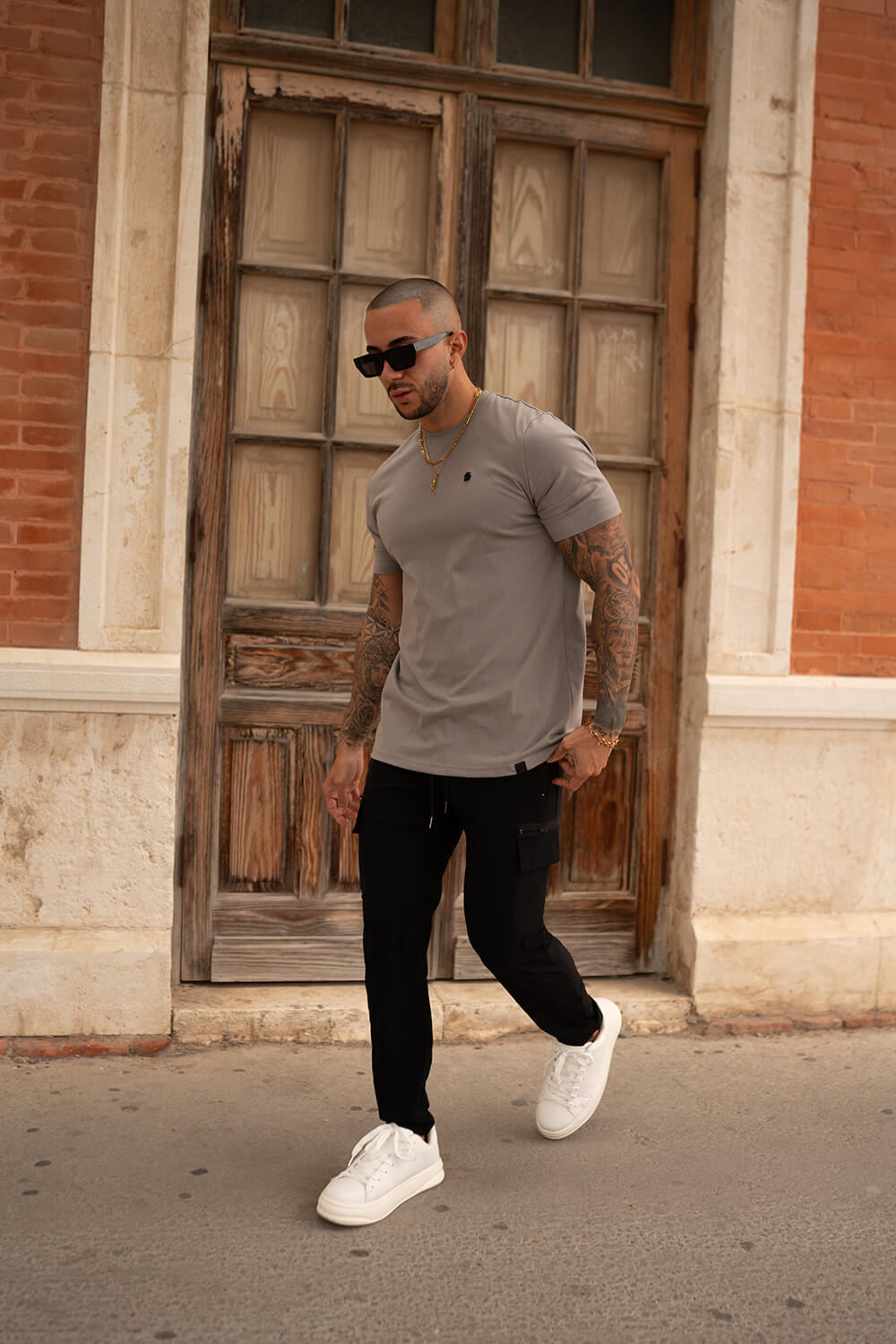 Smart Tech Cargo Pants - Black