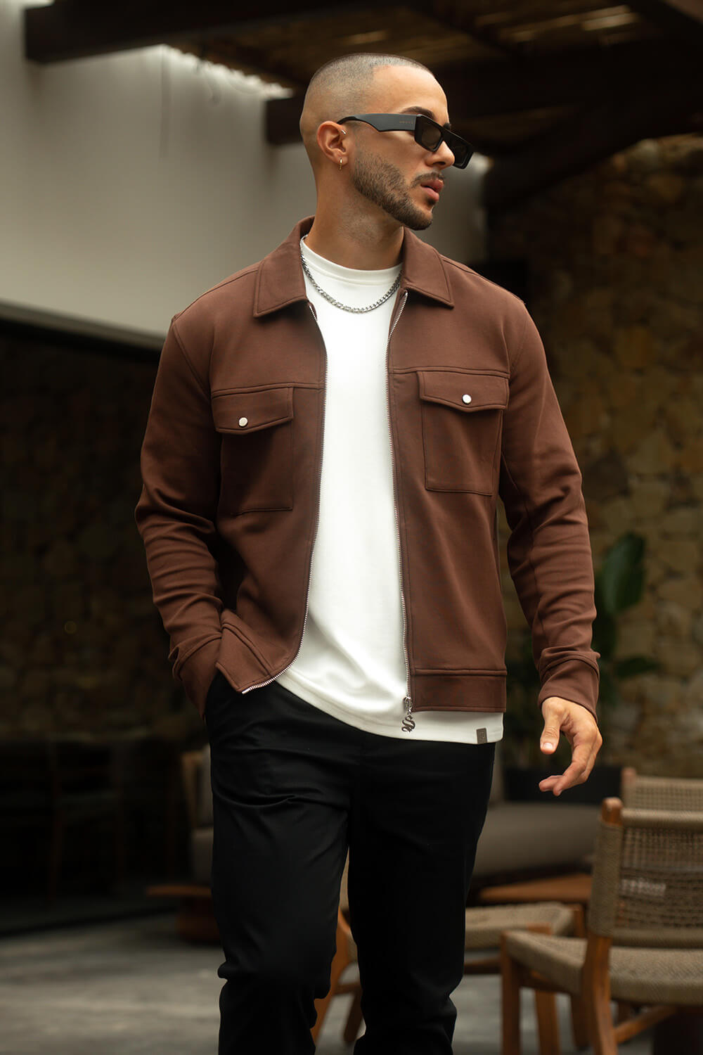 Mercer Overshirt - Chocolate