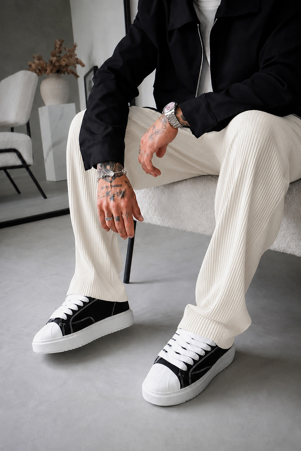 Monaco Trousers - Ecru