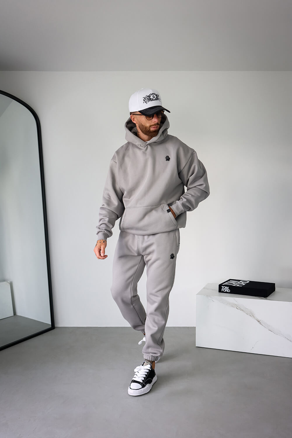 Core Luxe Joggers - Fog