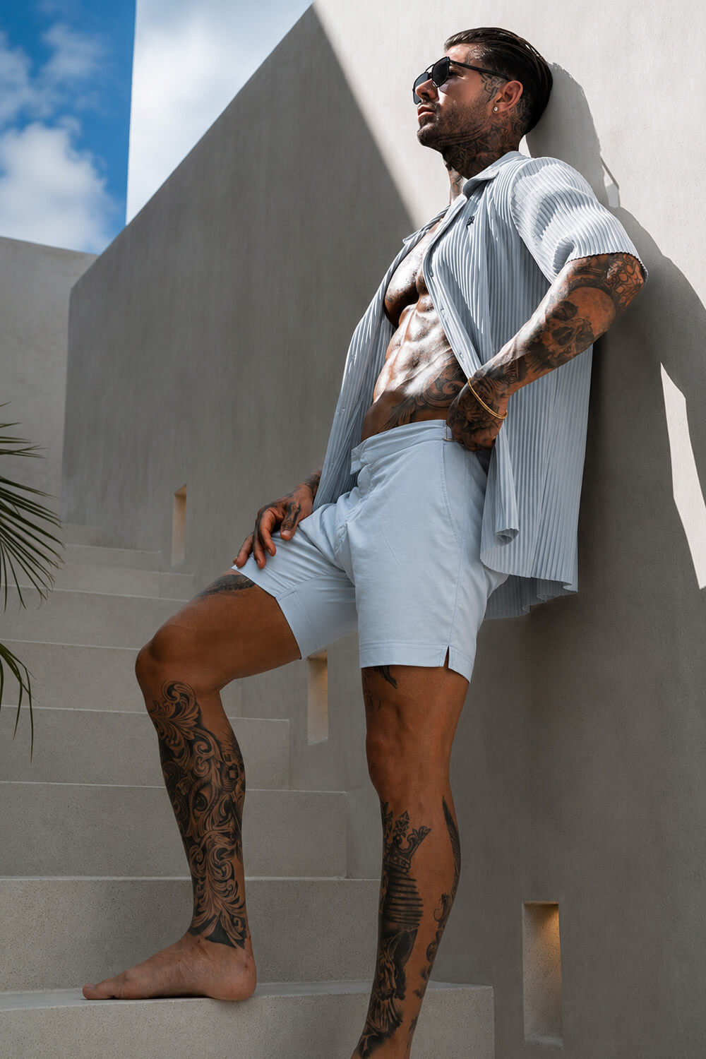 Amalfi Swim Shorts - Grey