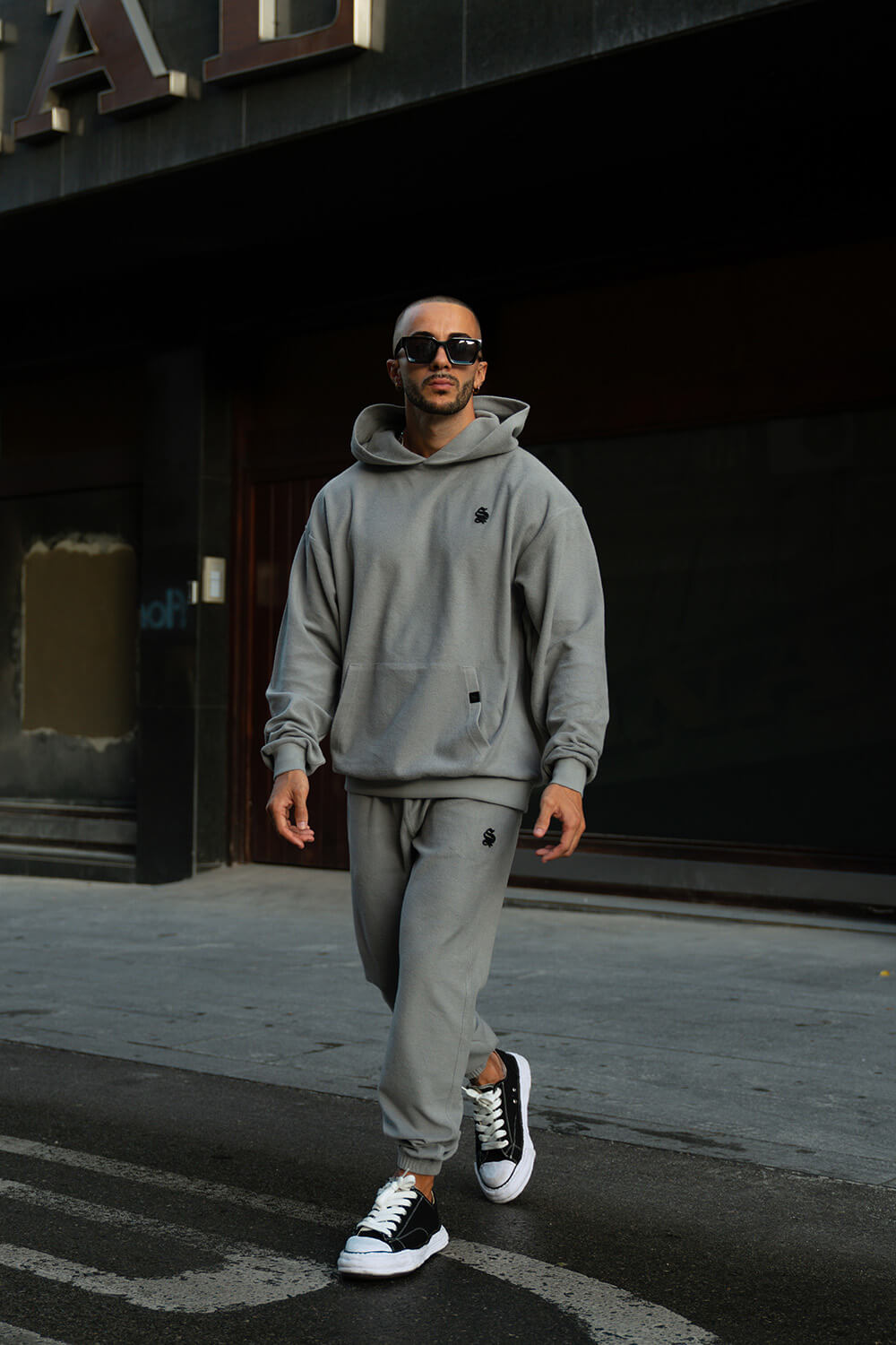 Brushed Luxe Joggers - Grey