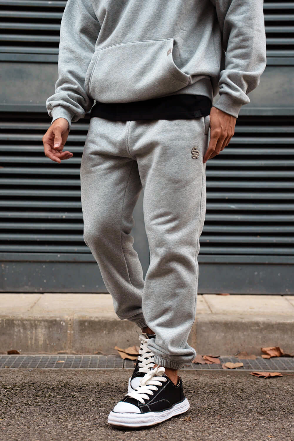 Core Luxe Joggers - Grey Marl