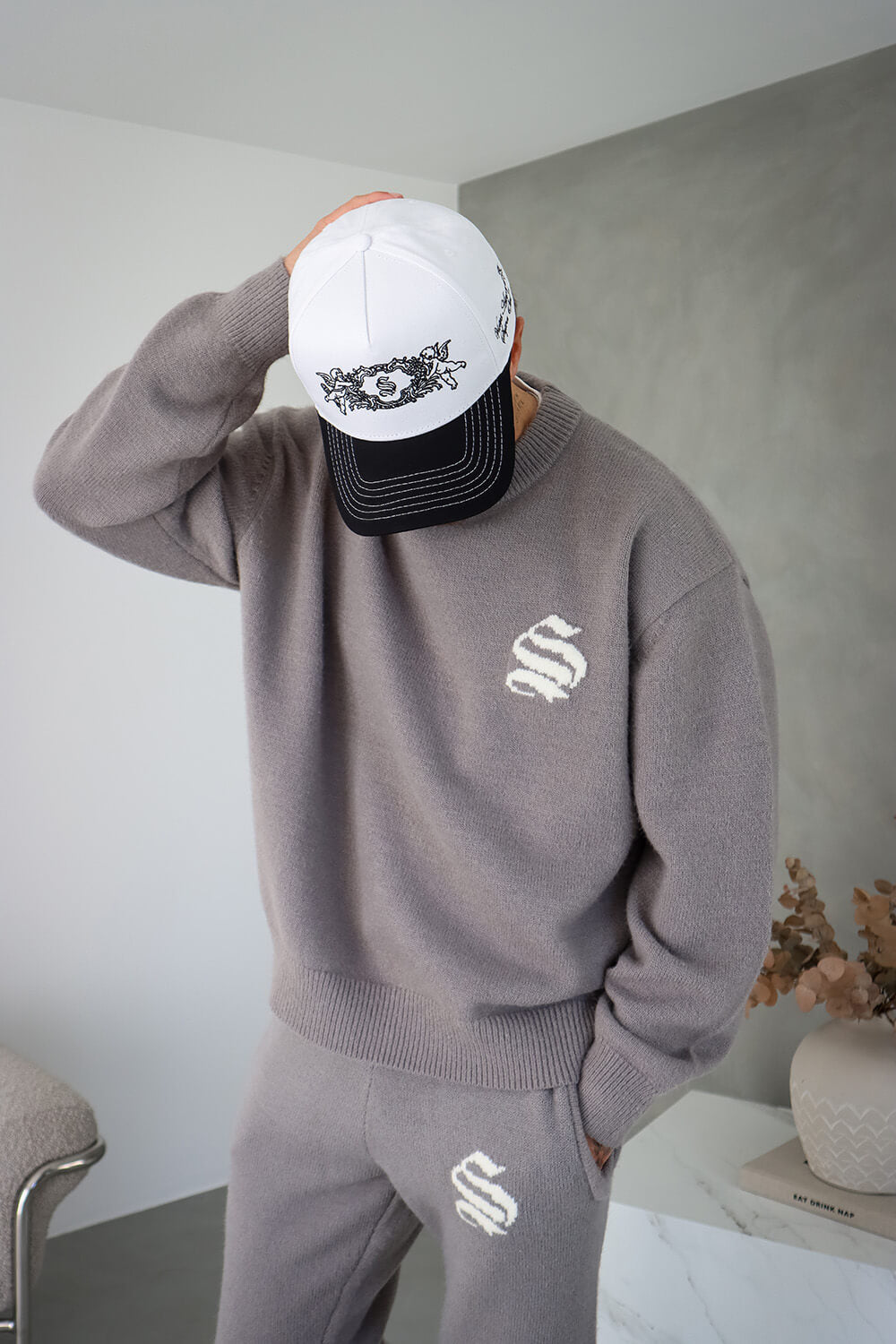 Palais Knitted Sweater - Grey