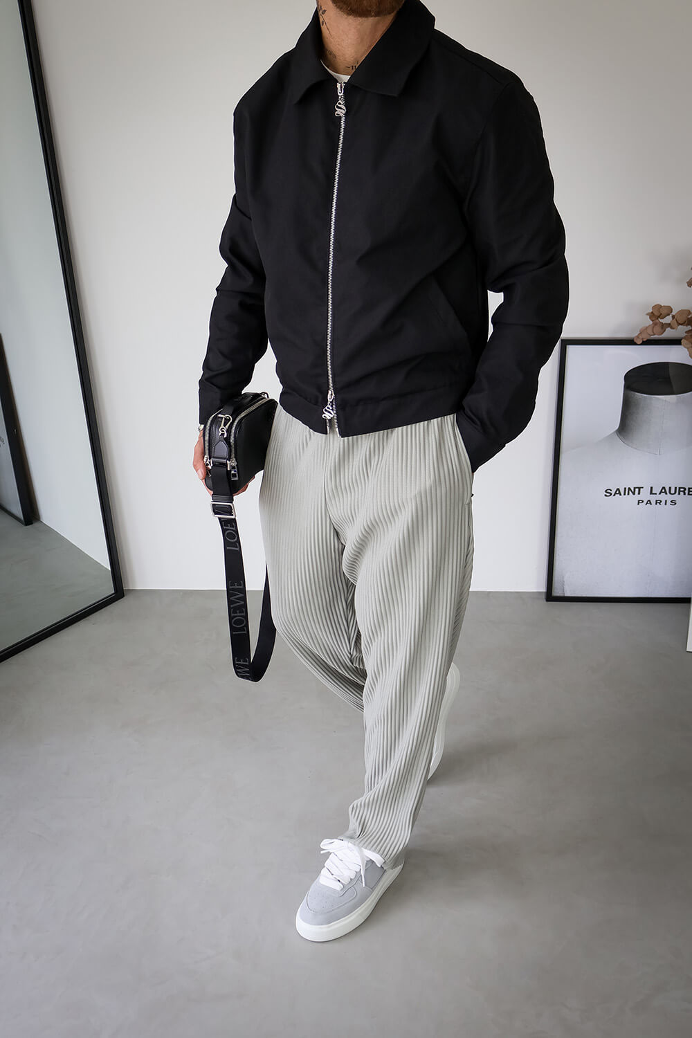Court Suede Trainers - Grey