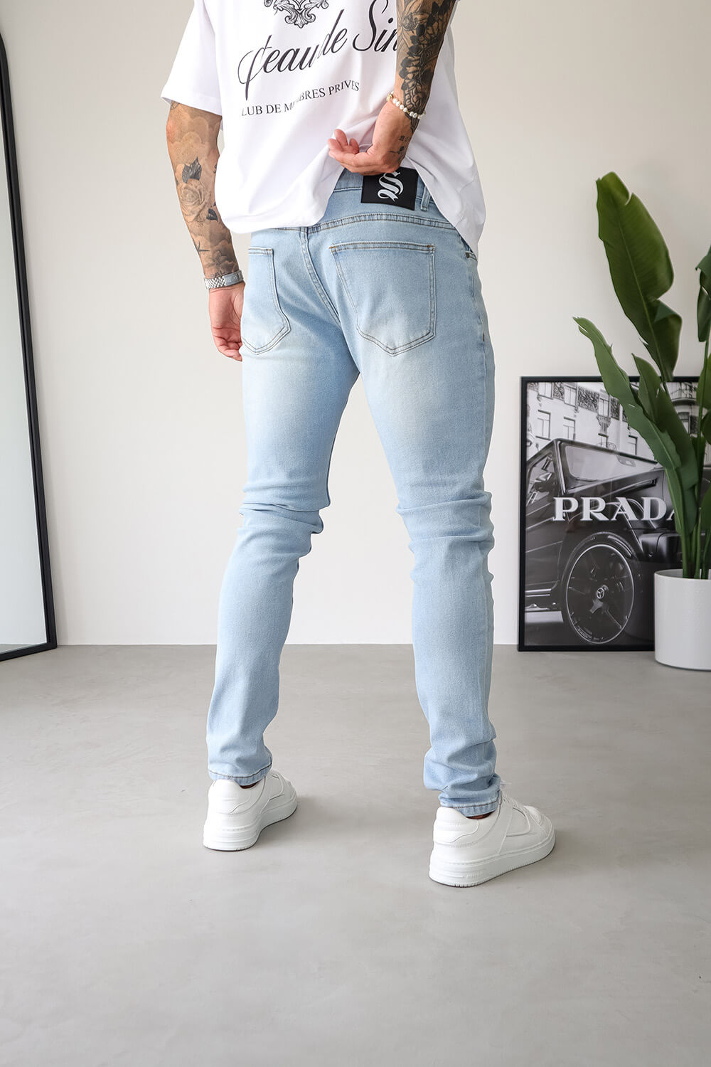 Slim Fit Jeans - Light Blue