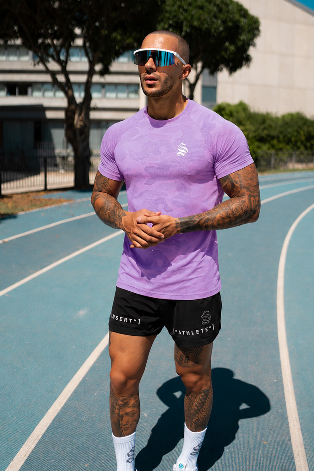 Assault Tee - Lilac