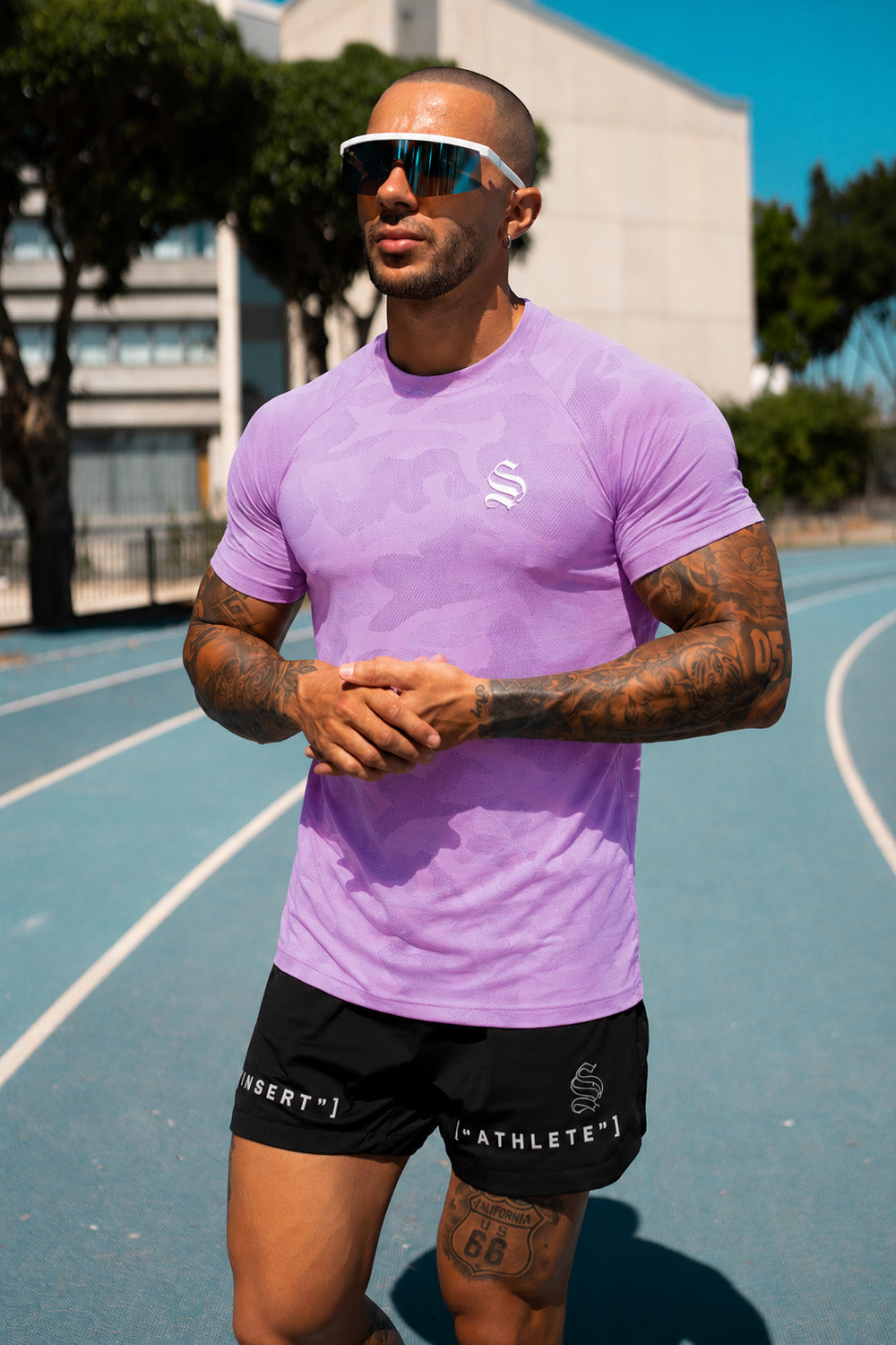 Assault Tee - Lilac