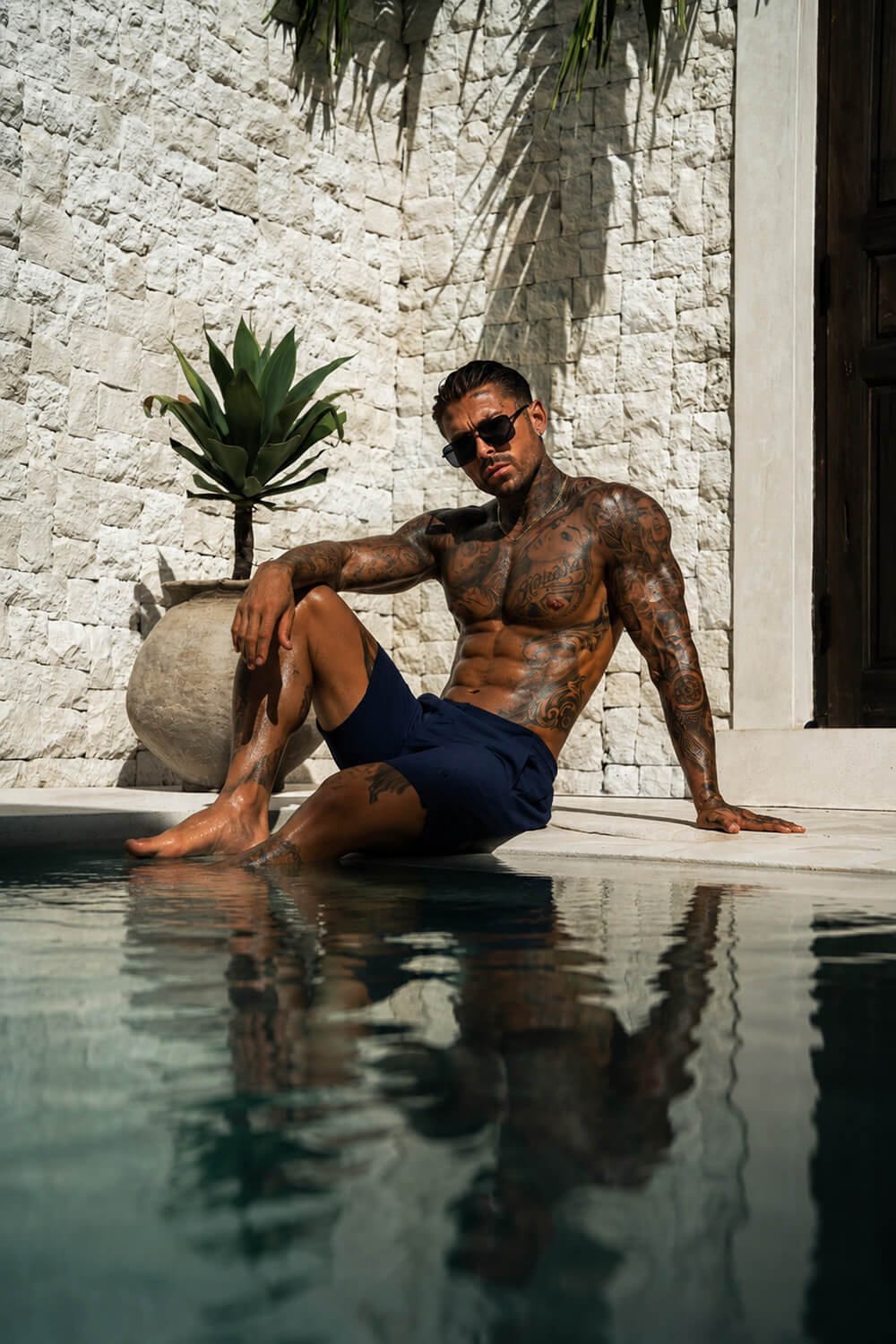 Amalfi Swim Shorts - Navy