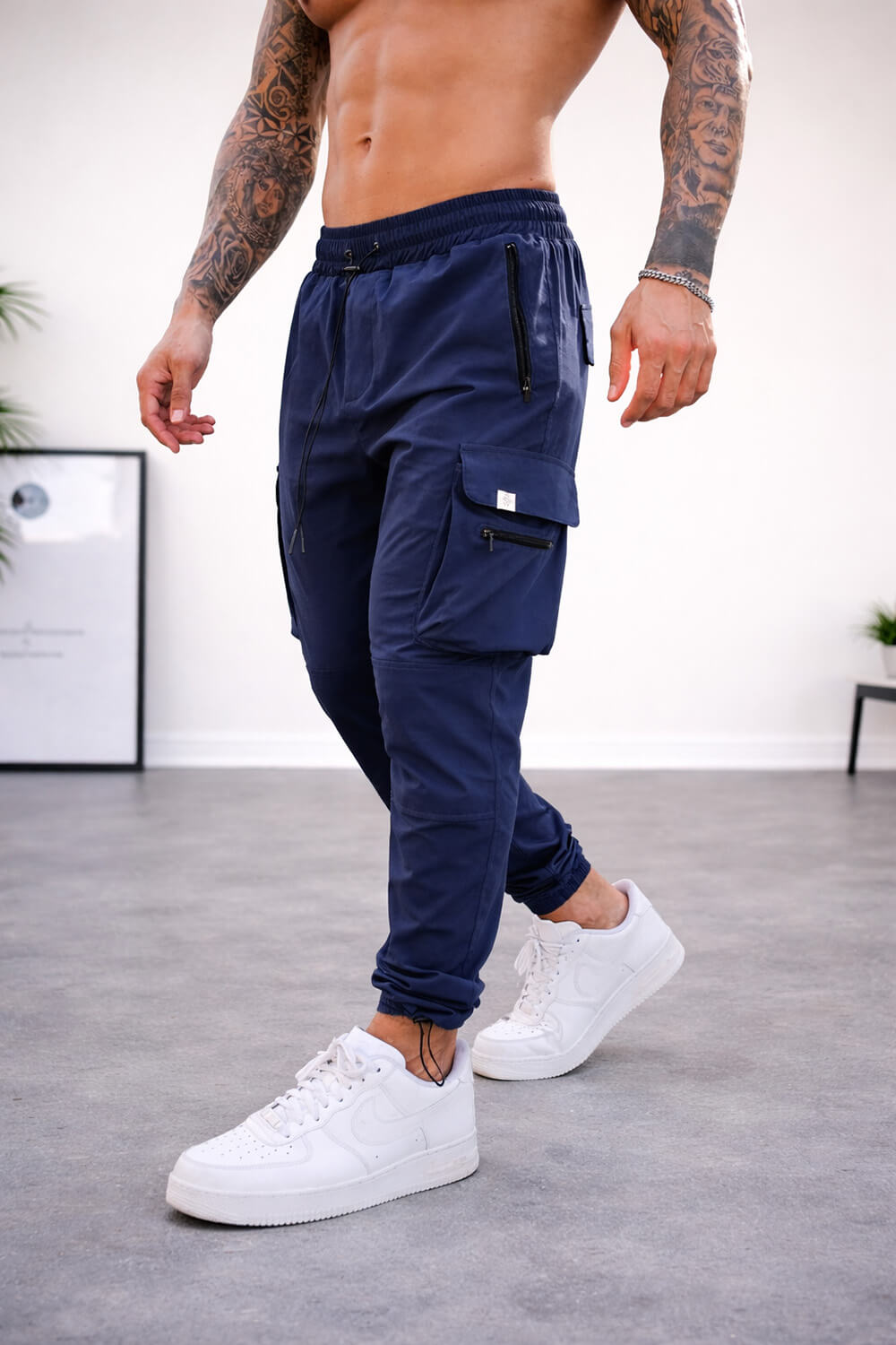 Raptor Cargo Pants - Navy