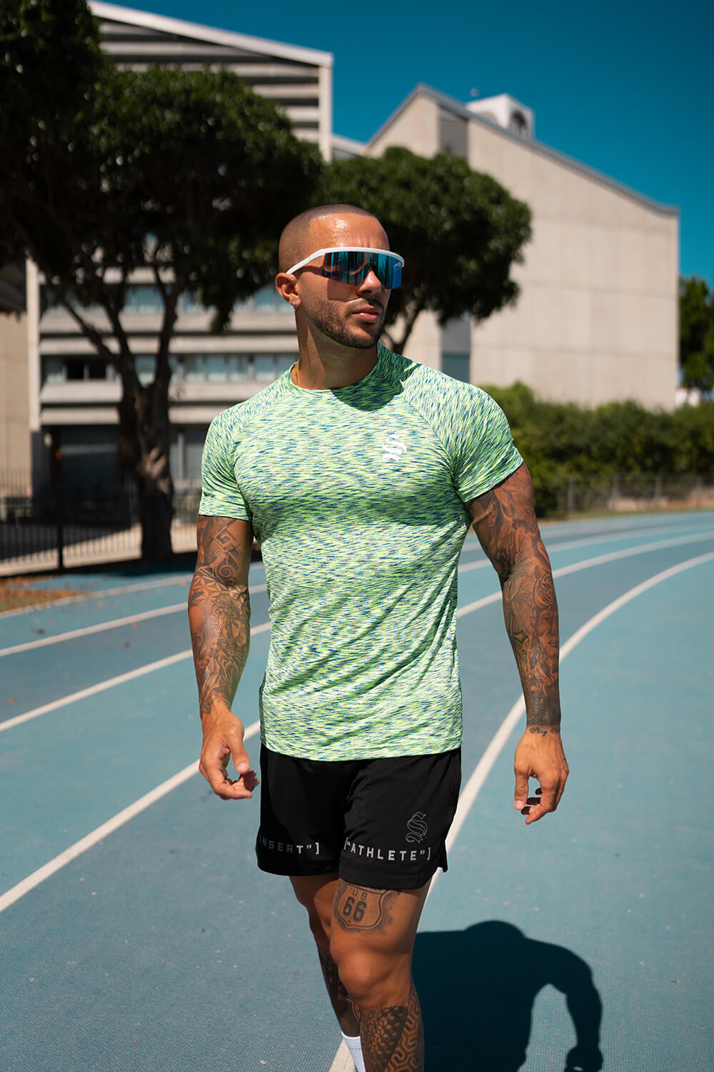 Trek Tee - Neon Green