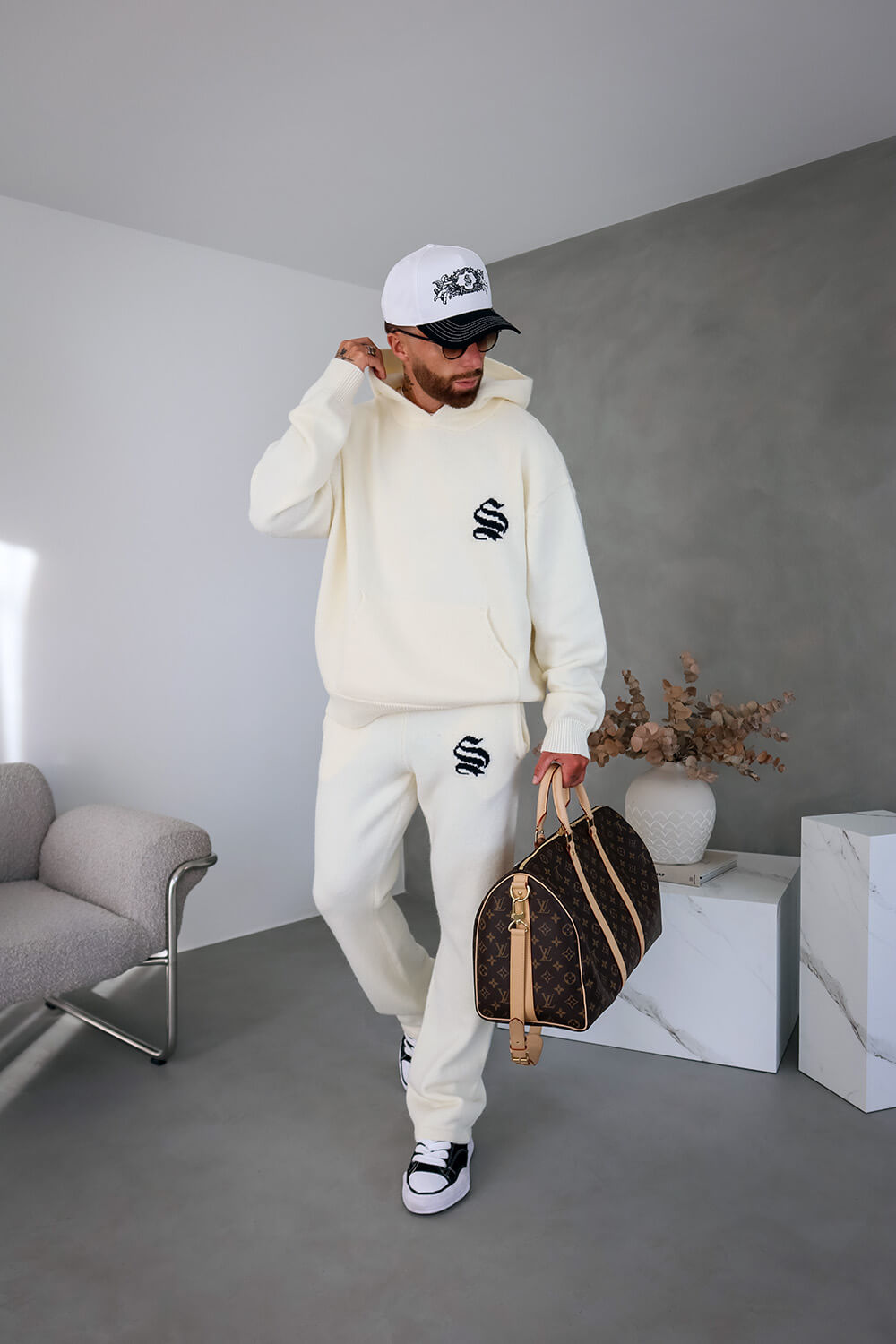 Palais Knitted Hoodie - Off White