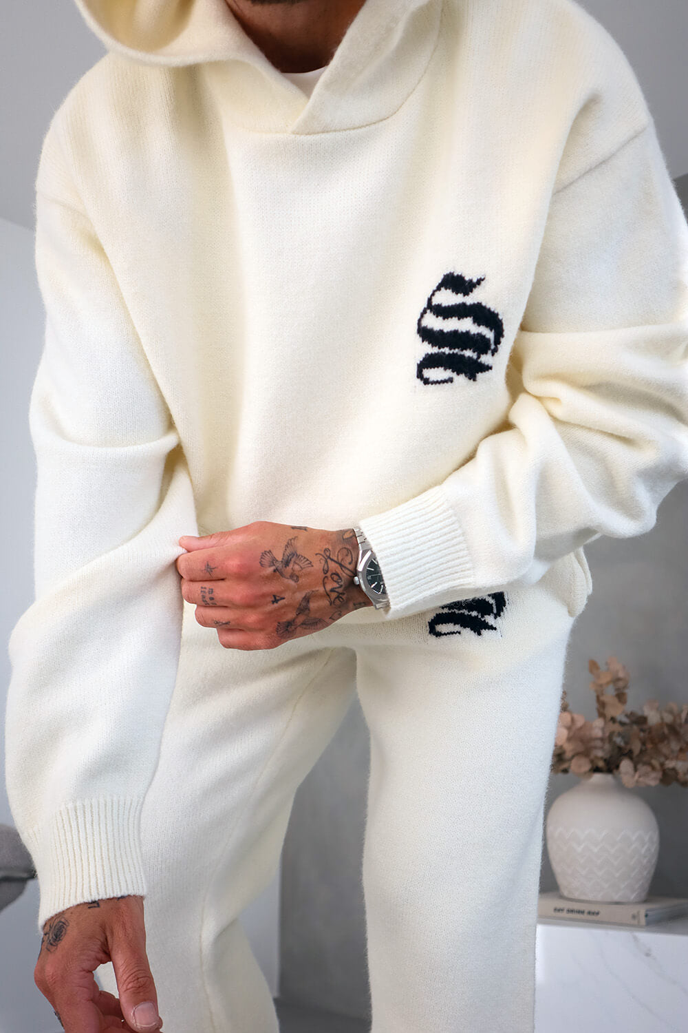 Palais Knitted Hoodie - Off White