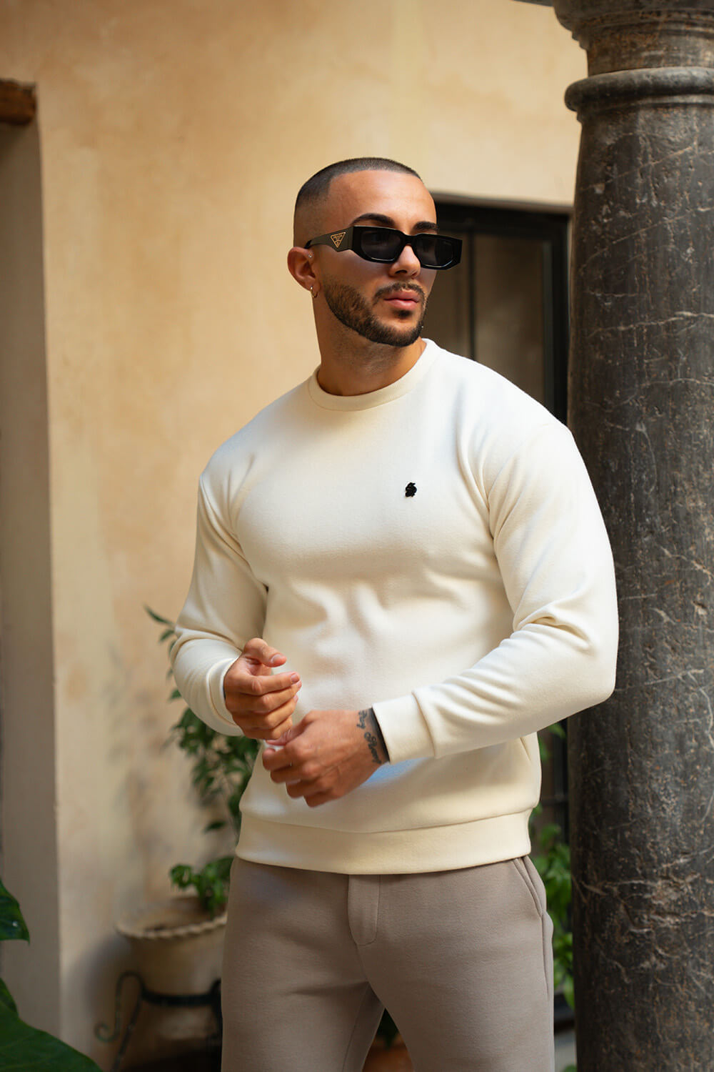 Sovrano Luxe Sweater - Off White