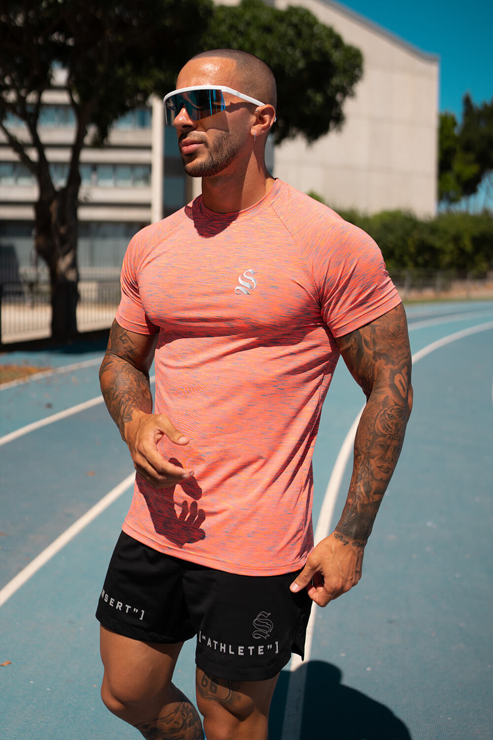 Trek Tee - Neon Orange