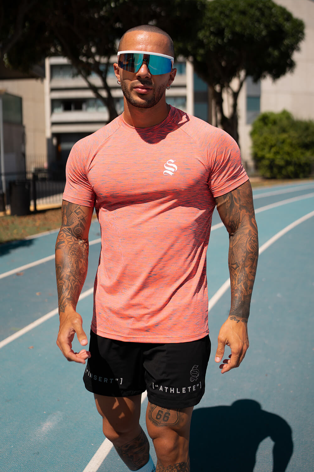 Trek Tee - Neon Orange