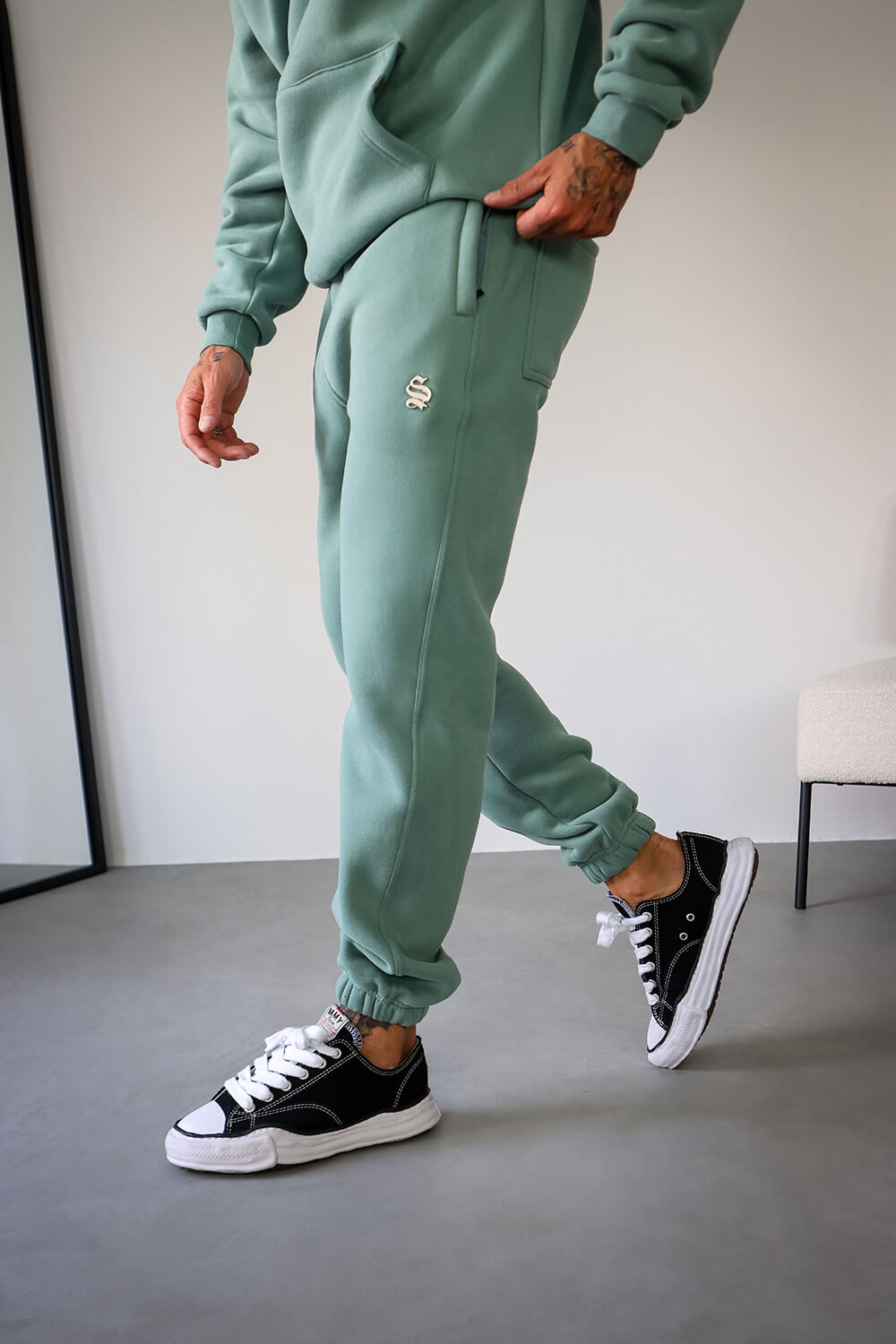 Core Luxe Joggers - Sage