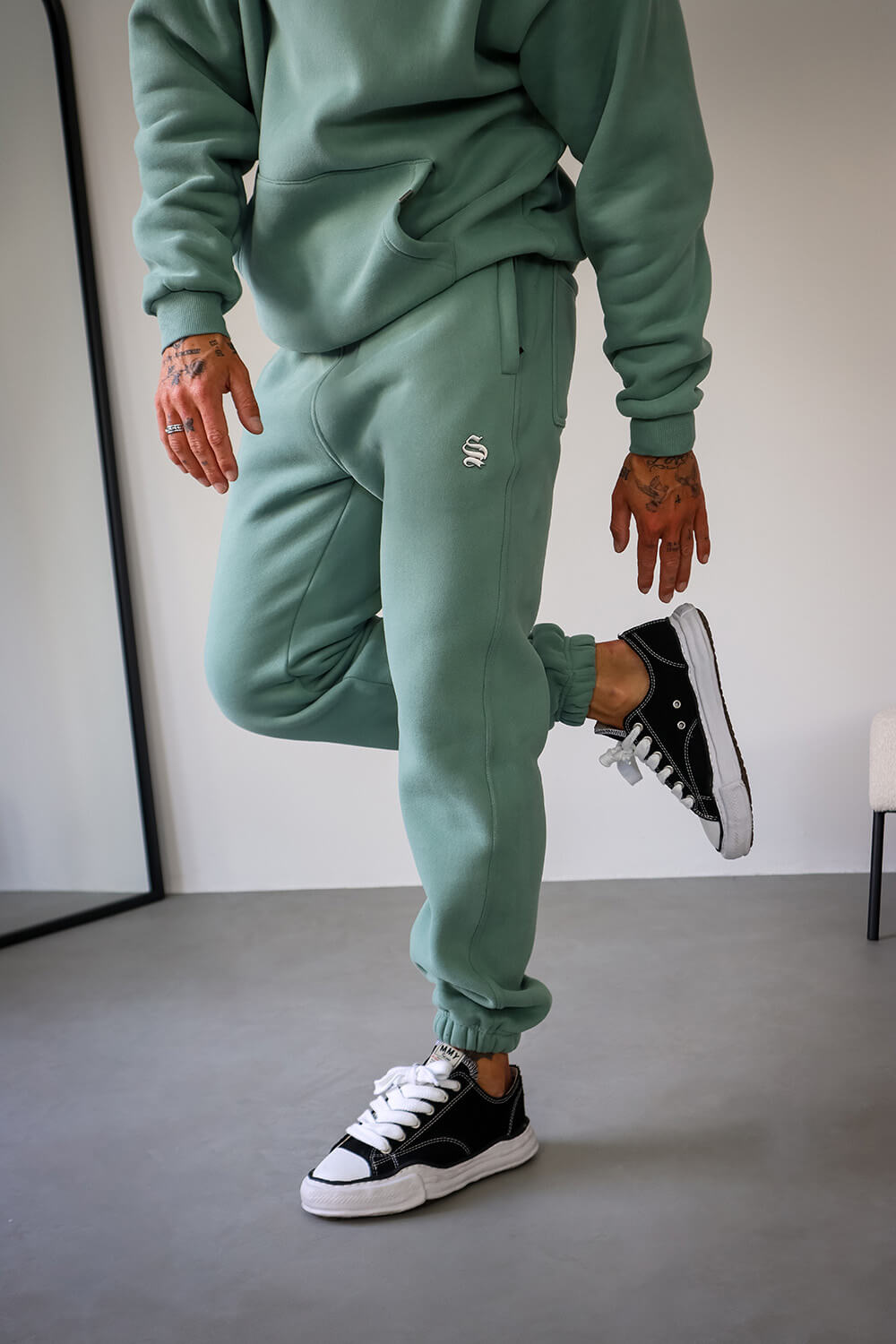 Core Luxe Joggers - Sage