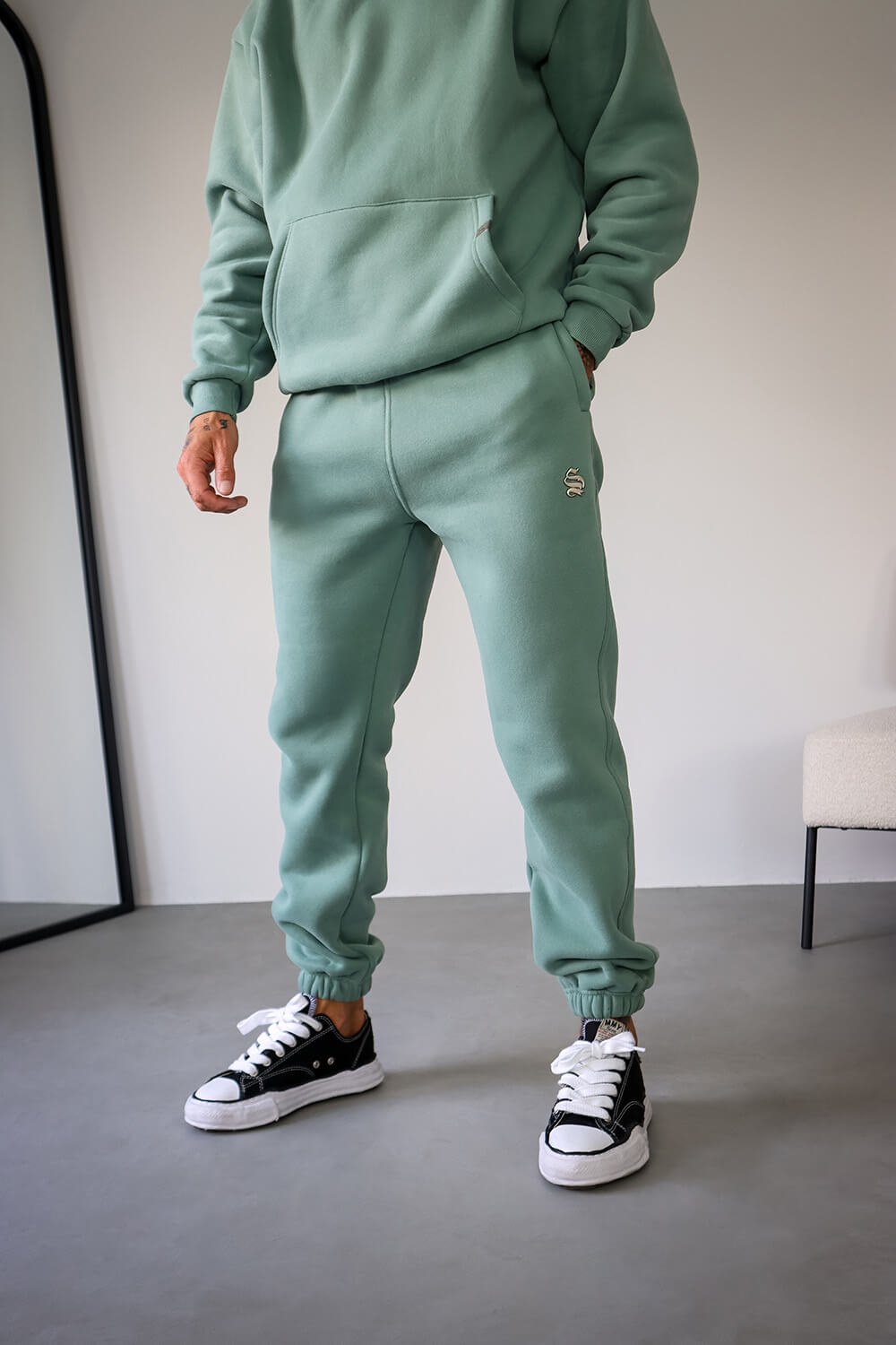 Core Luxe Joggers - Sage