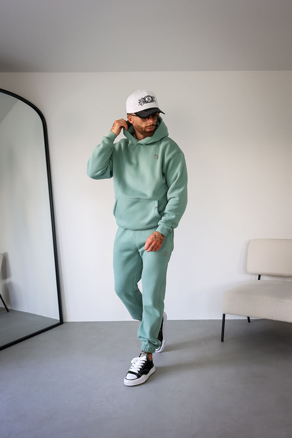 Core Luxe Joggers - Sage