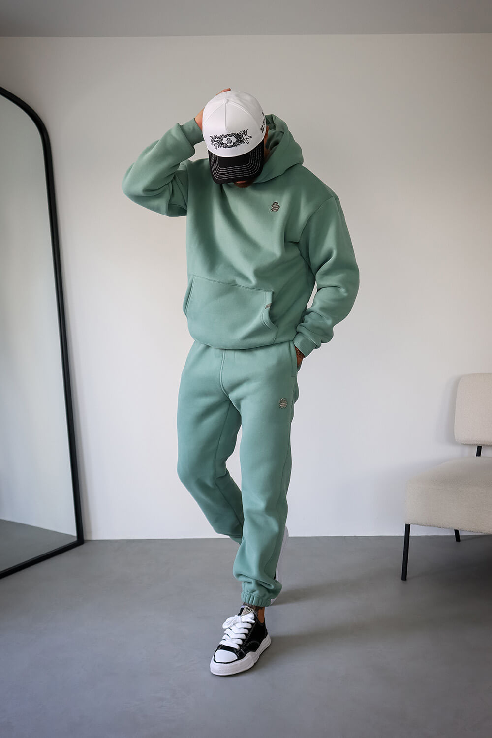 Core Luxe Joggers - Sage