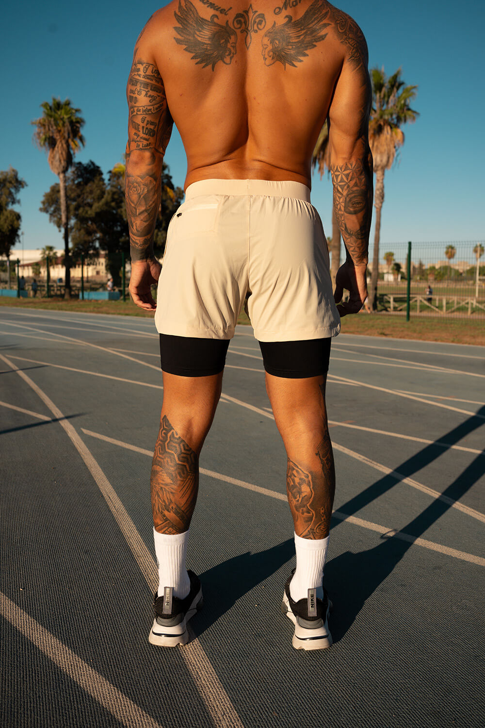 Venom 365 Shorts - Sand/Black