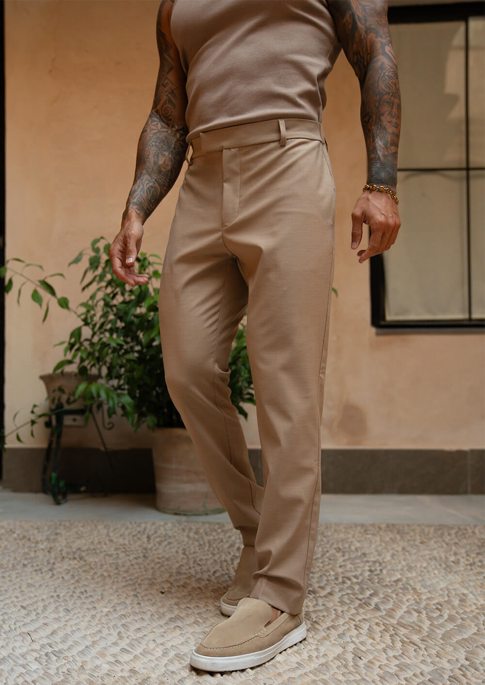 Pantalones Ravello - Beige