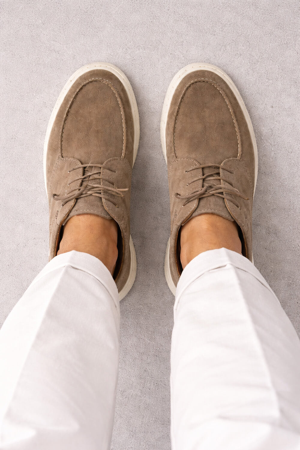 Deck Shoe - Taupe