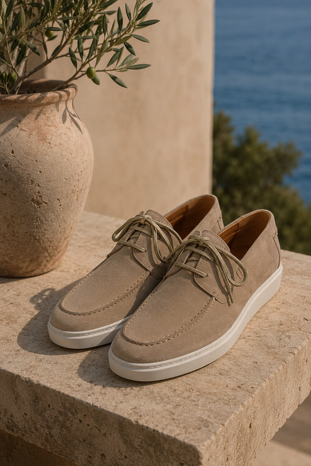 Deck Shoe - Taupe