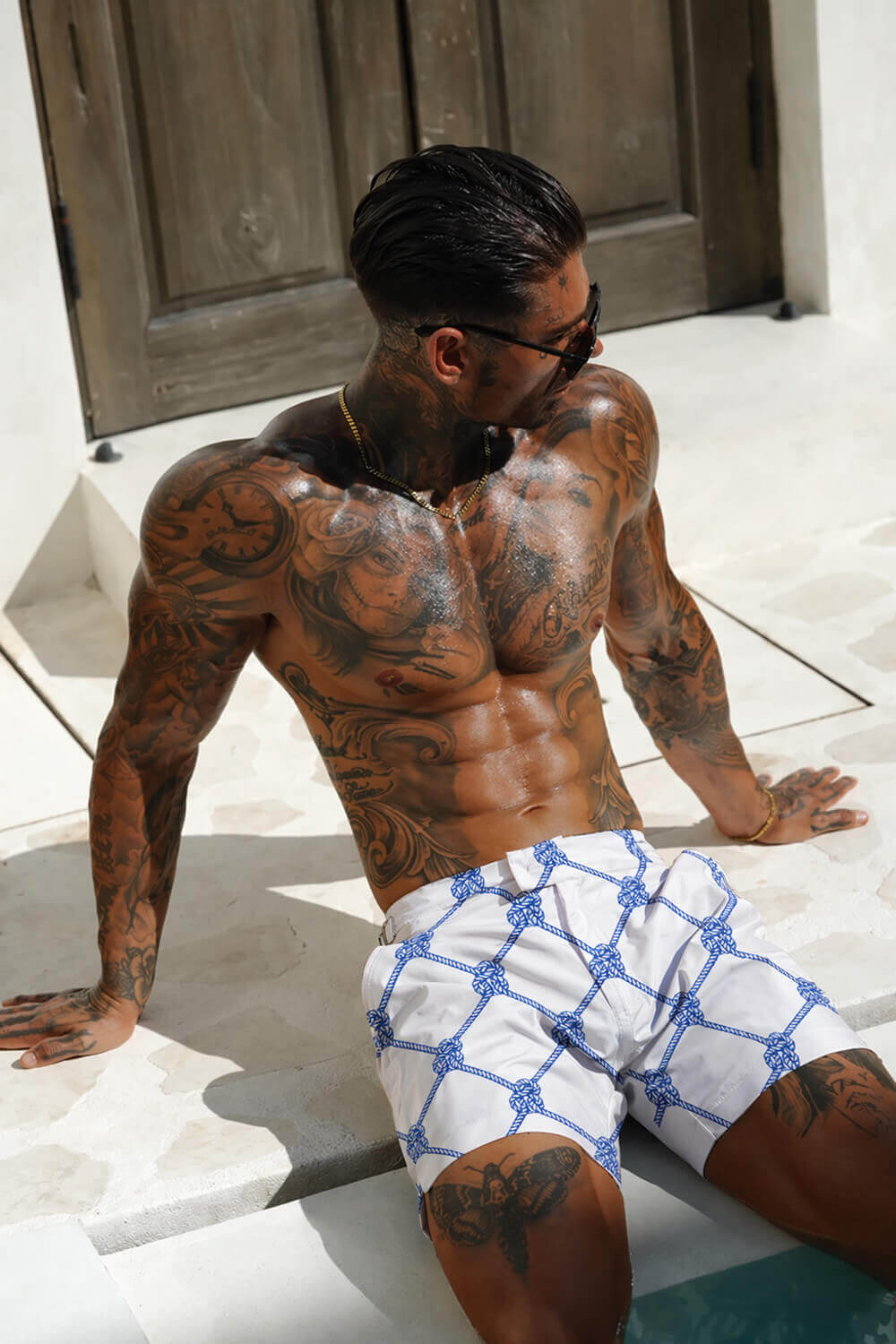 Amalfi Yacht Shorts - White