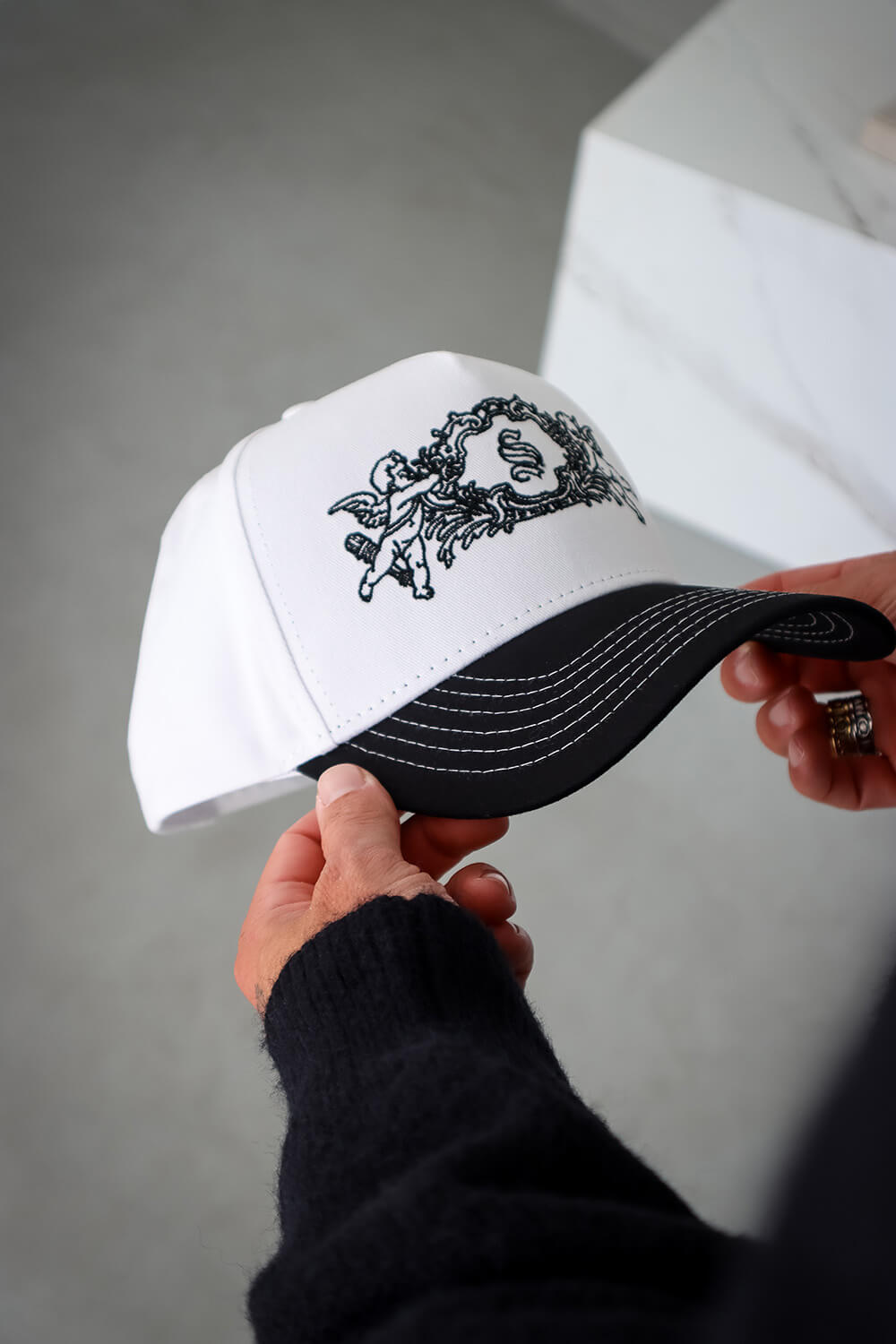 Cherub Hat - White