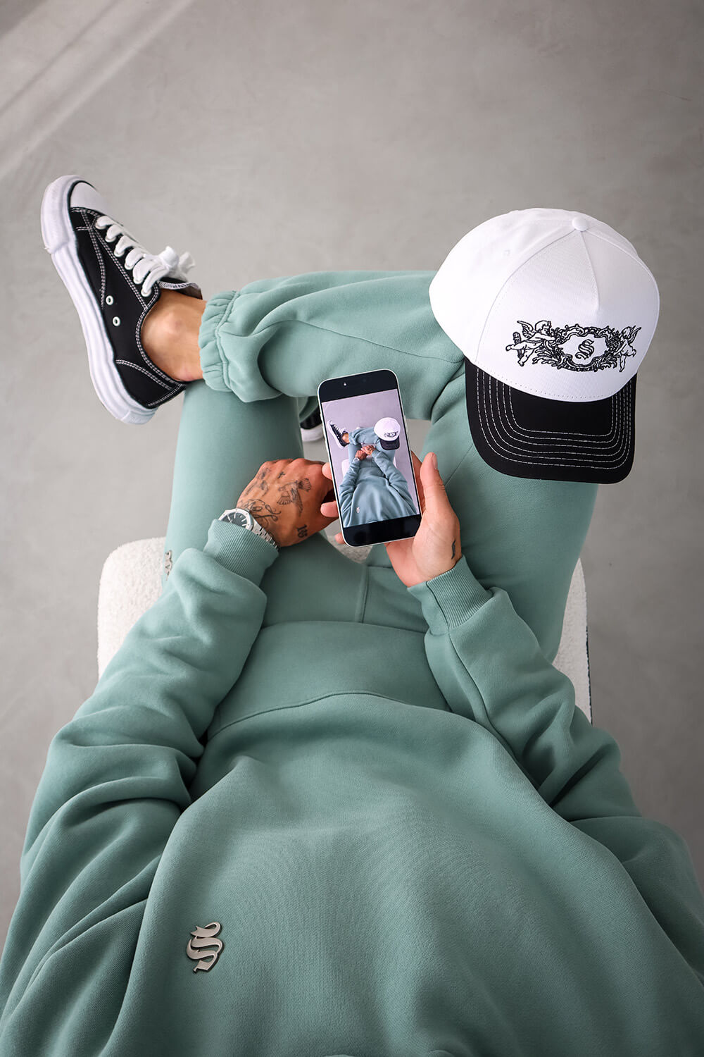 Cherub Hat - White
