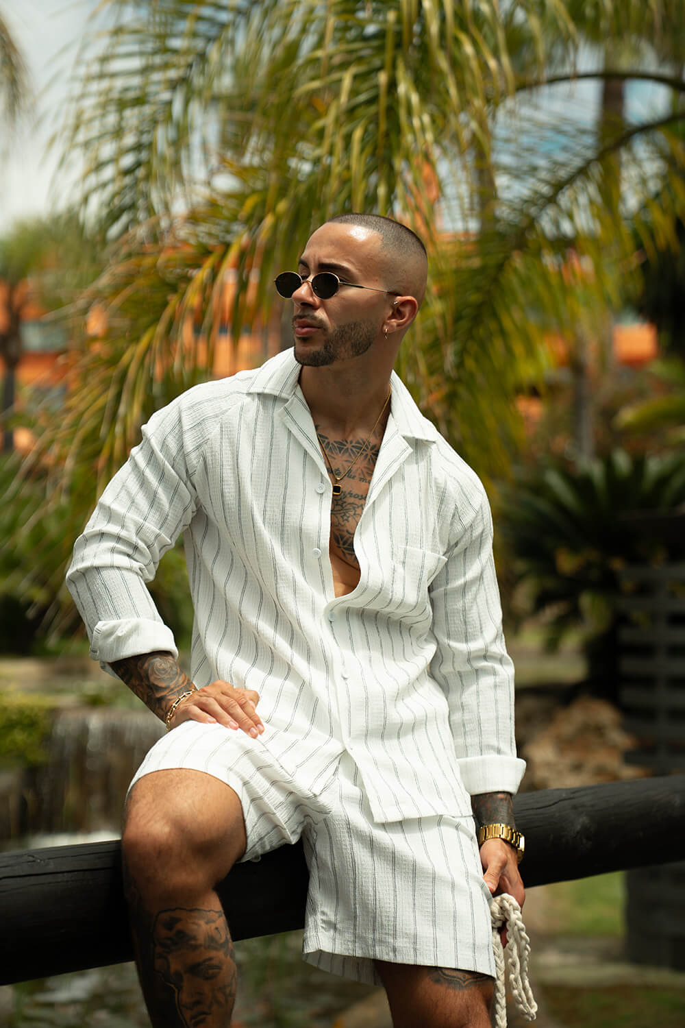 Costa Pelle Shirt - White