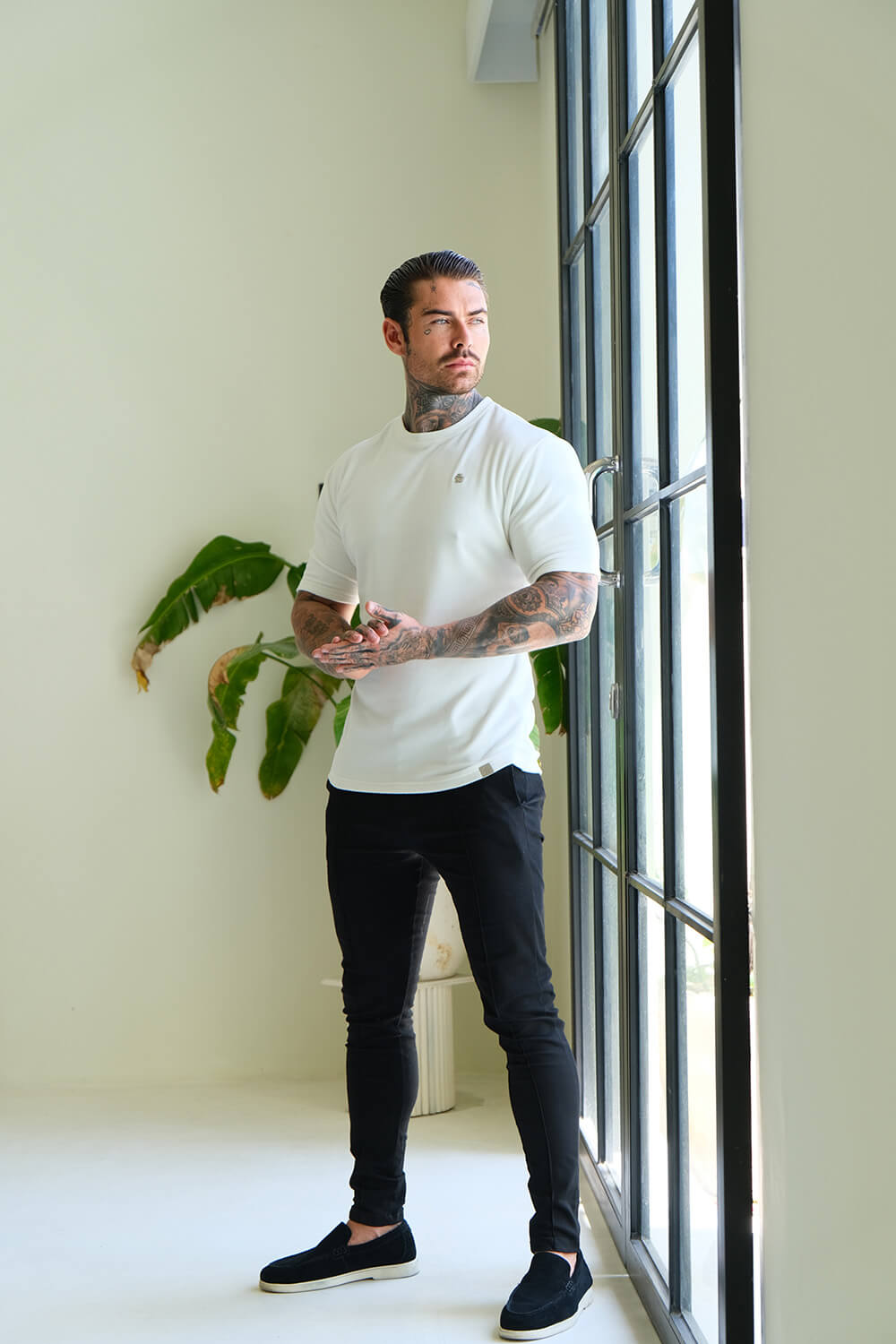 Camiseta Luxe Core - Blanca