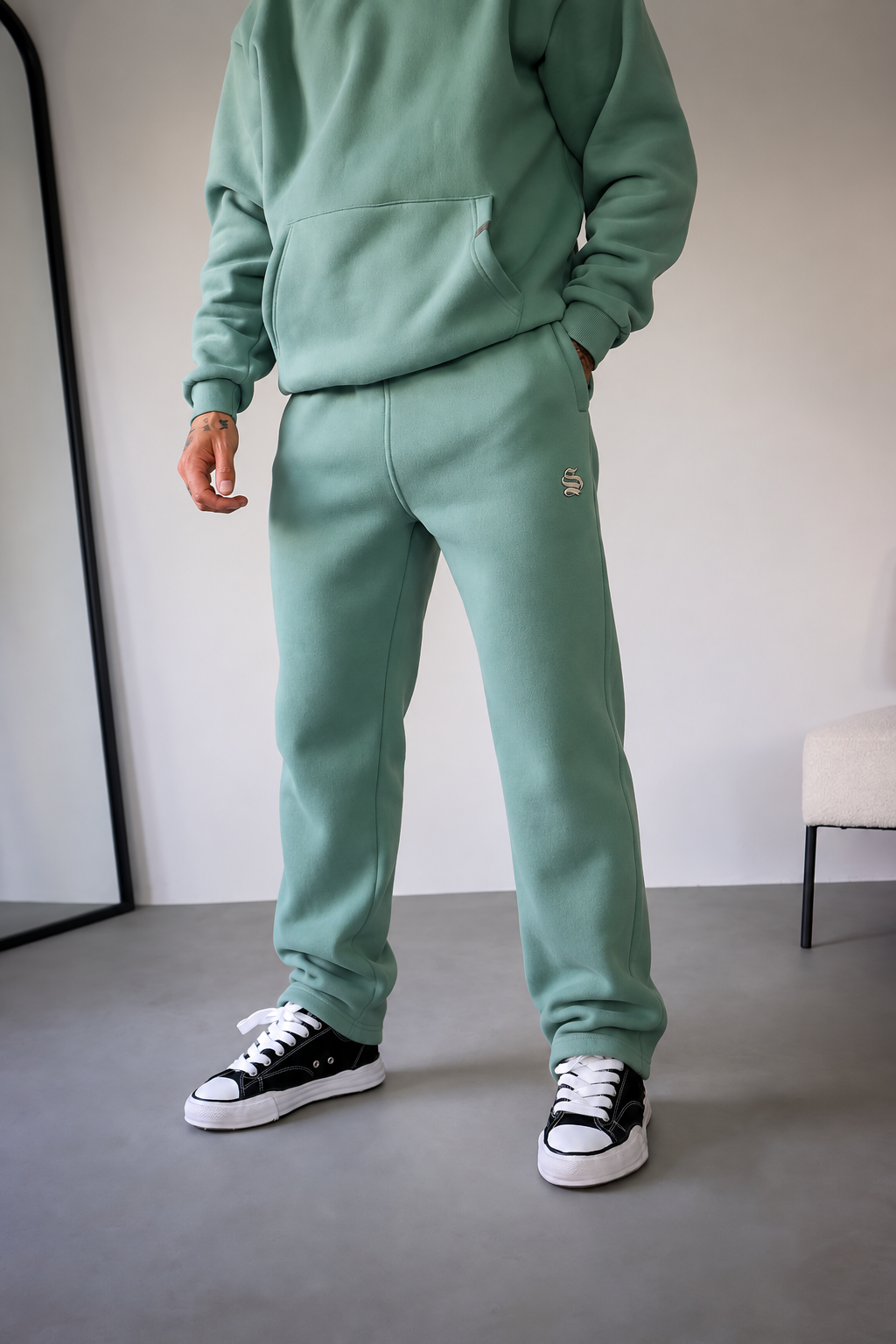 Core Luxe Joggers - Sage