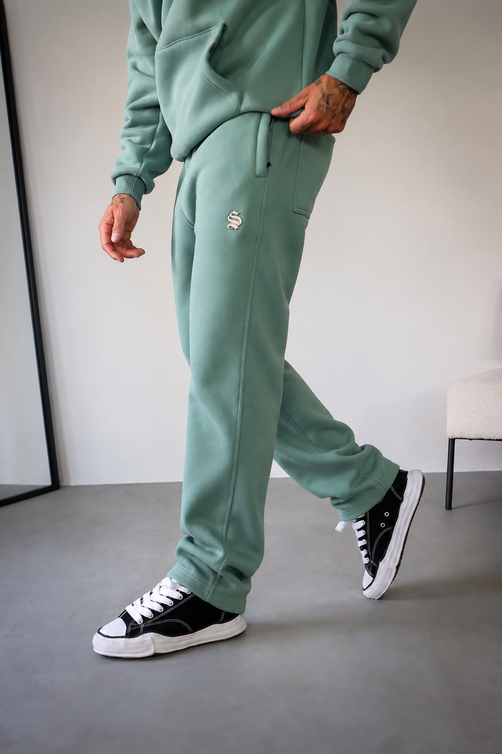 Core Luxe Joggers - Sage