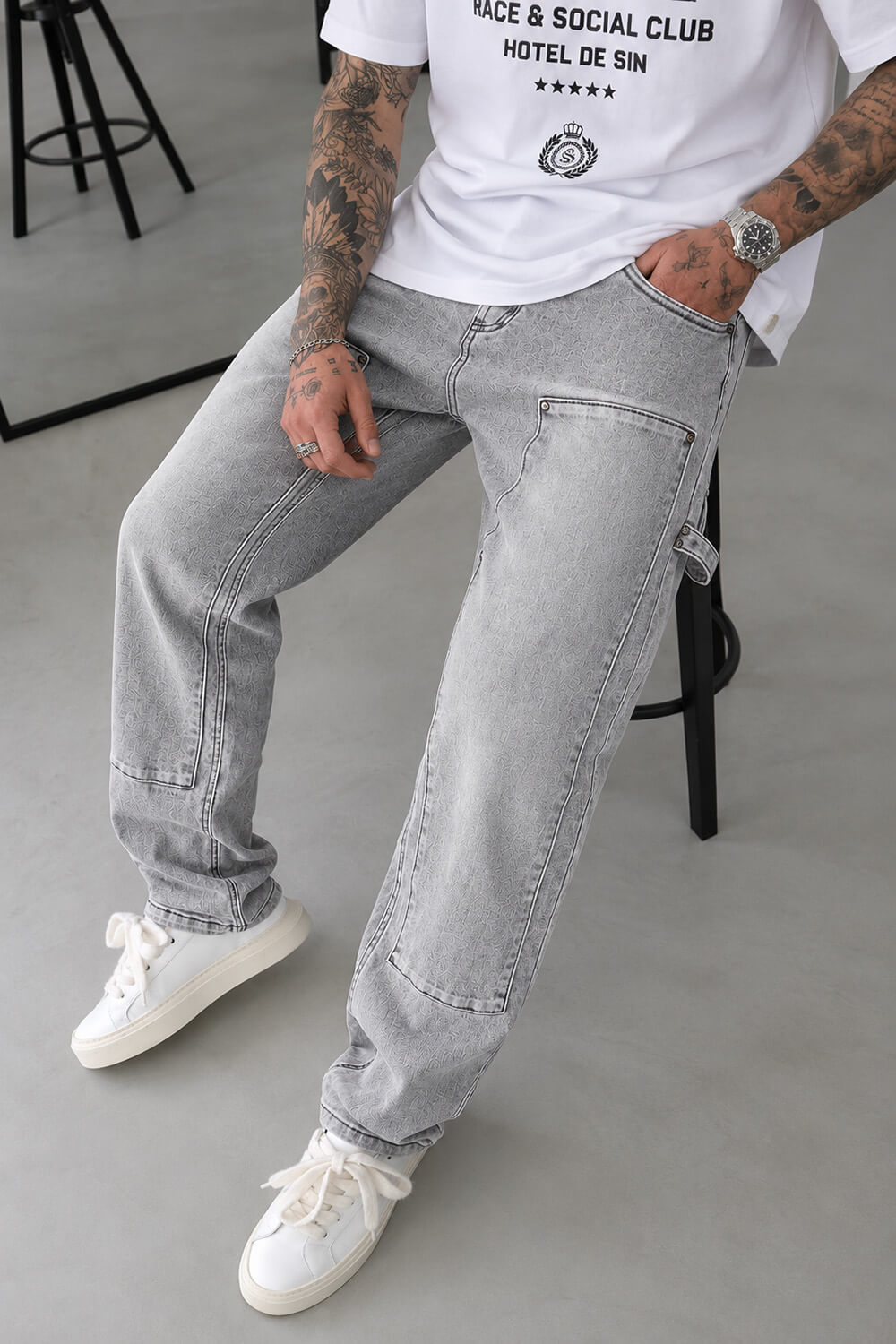 Carpenter Jeans - Acid Grey
