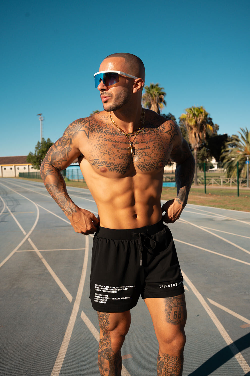 Athlete Code Shorts - Black