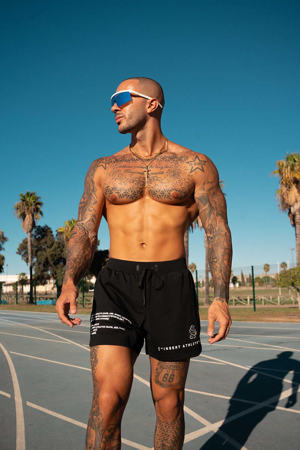 Athlete Code Shorts - Black